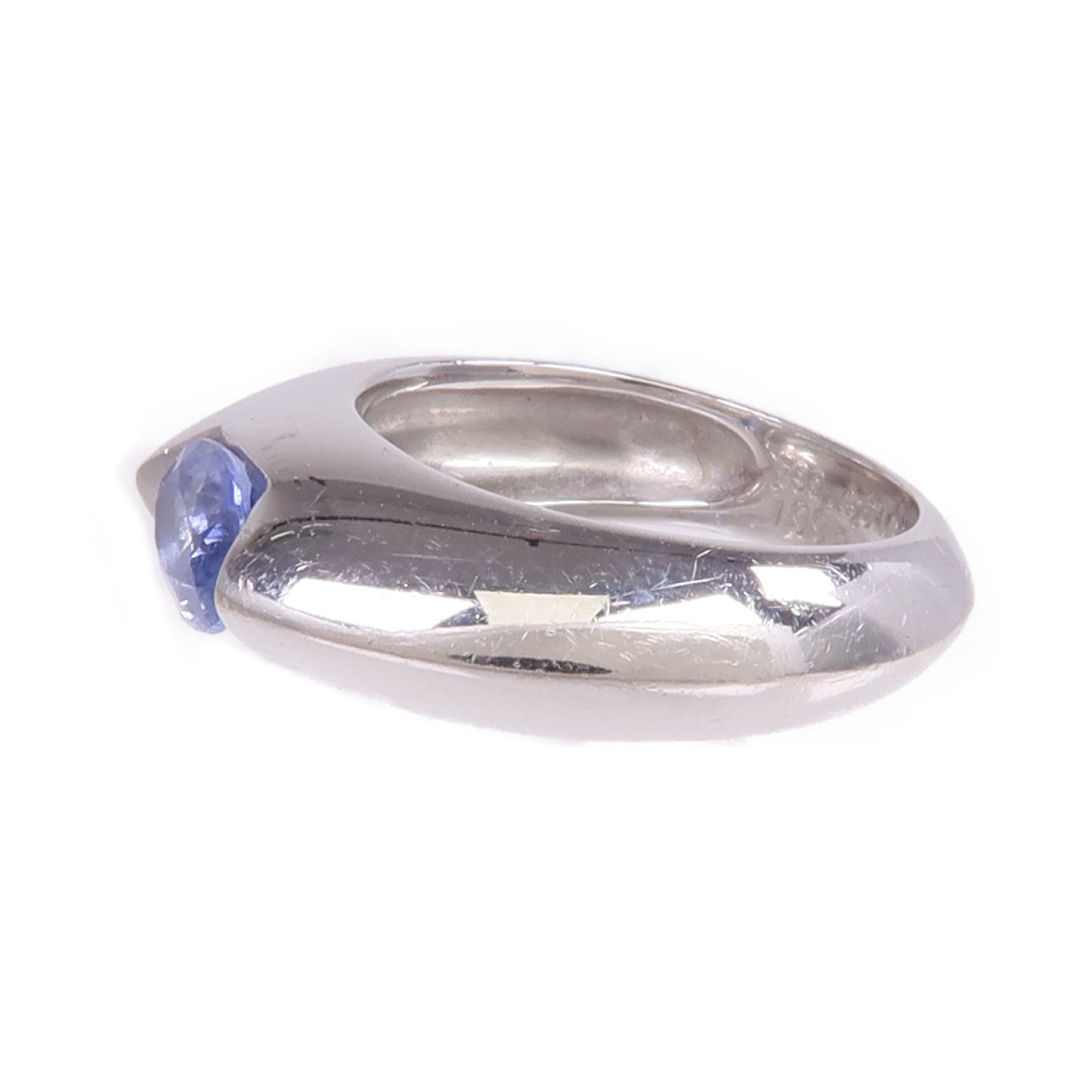 PIAGET 【激減優惠】18K白金Sapphire Ring藍寶石戒指Piaget#48/US#4.5