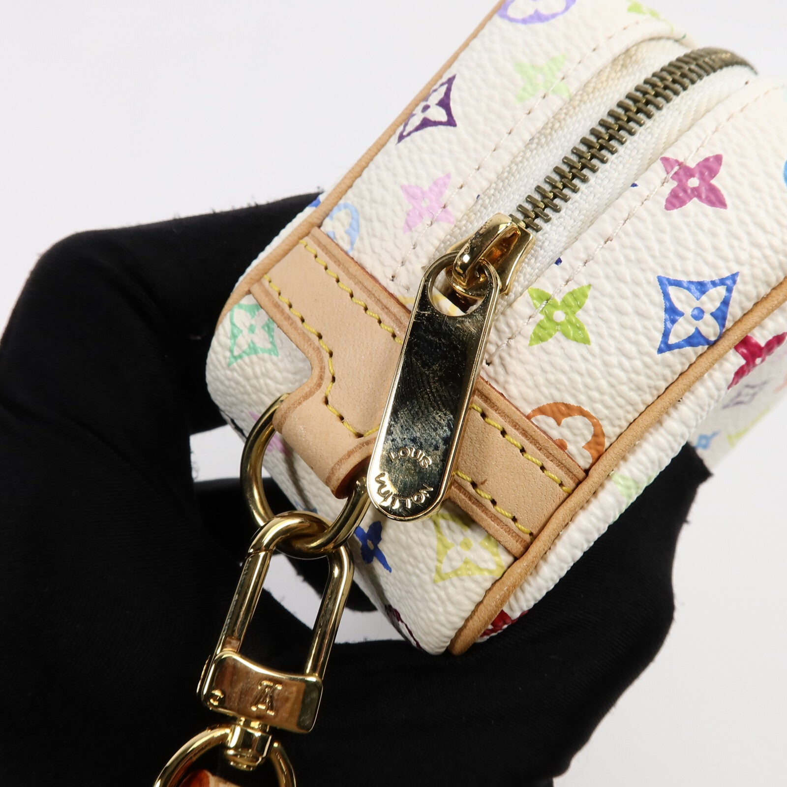 LOUIS VUITTON Monogram Multicolor Trousse Wapity Pouch手拿包