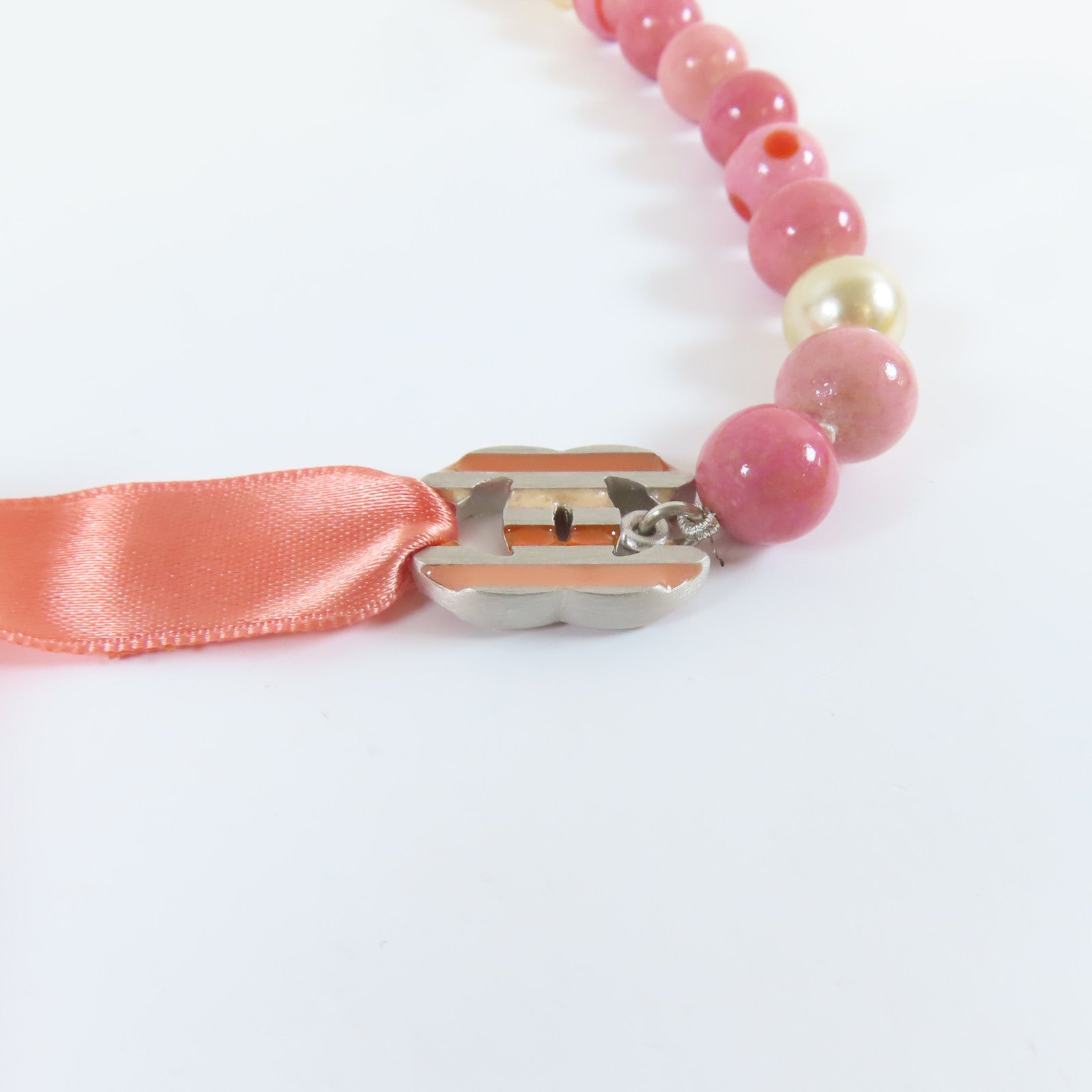 CHANEL 【激減優惠】PVC Chain Belt腰帶粉紅色