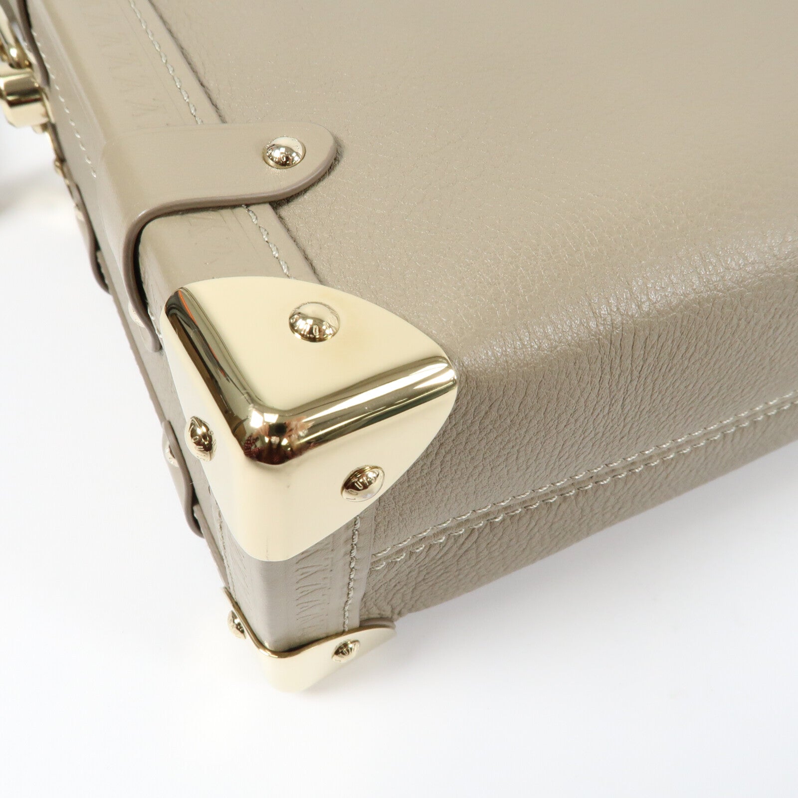 LOUIS VUITTON 牛皮皮革Side Trunk MM手挽肩背兩用袋
