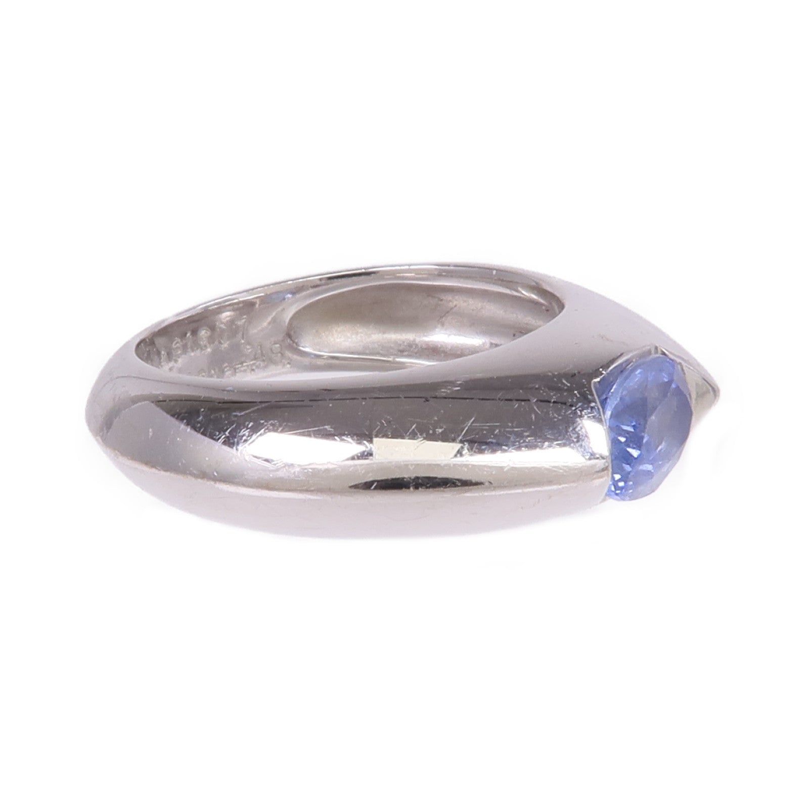 PIAGET 【激減優惠】18K白金Sapphire Ring藍寶石戒指Piaget#48/US#4.5