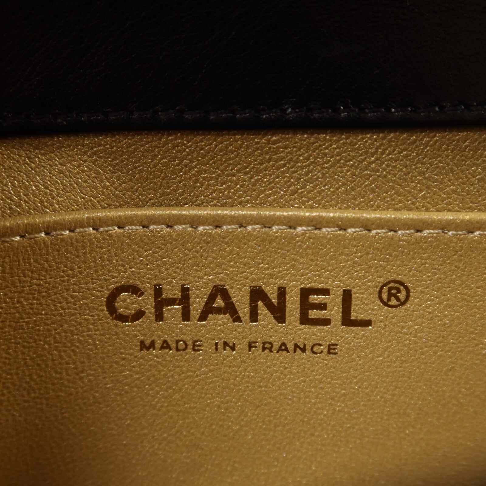 CHANEL 牛皮皮革24C鏈帶手挽肩背兩用袋