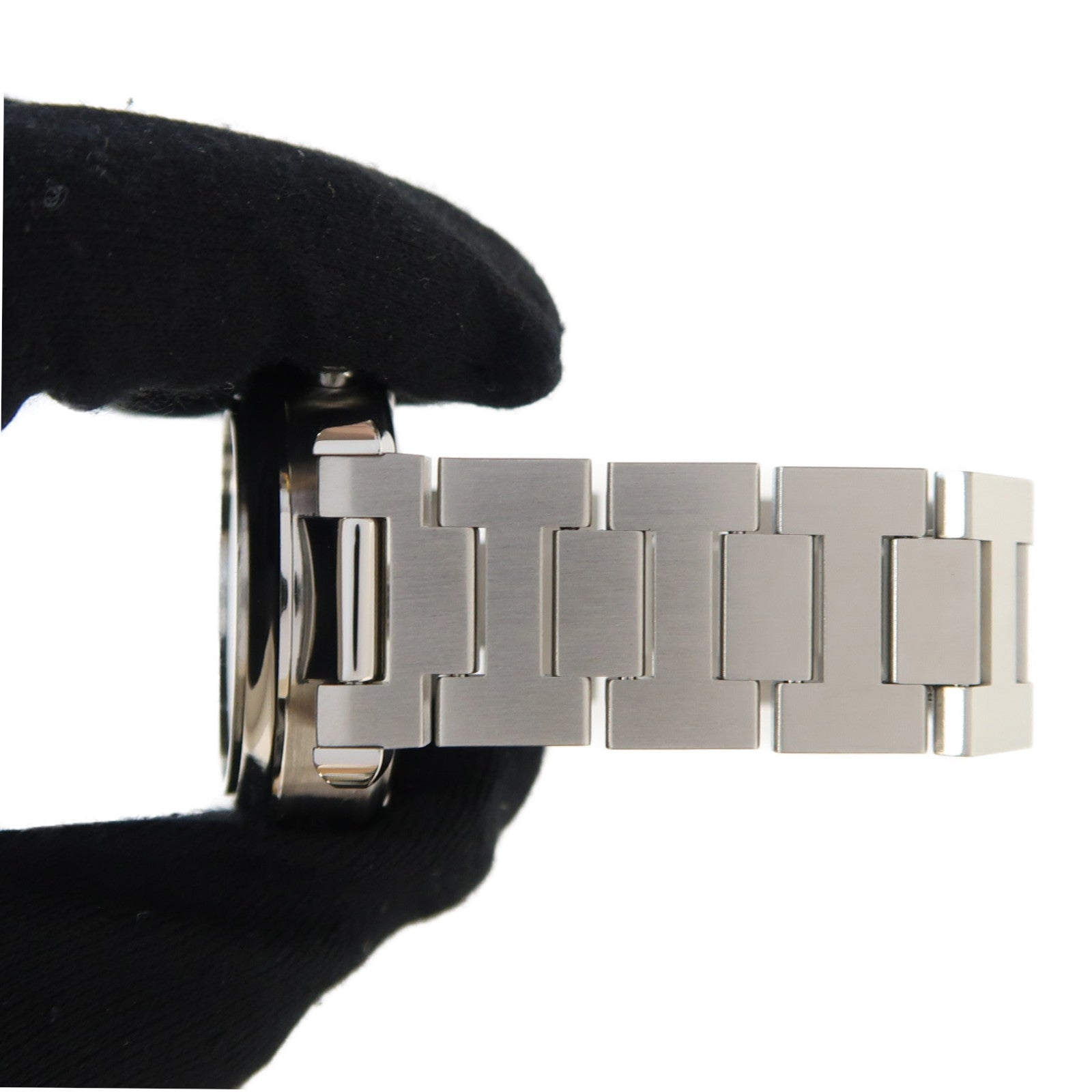 CARTIER Pasha C不鏽鋼手錶自動機芯銀色