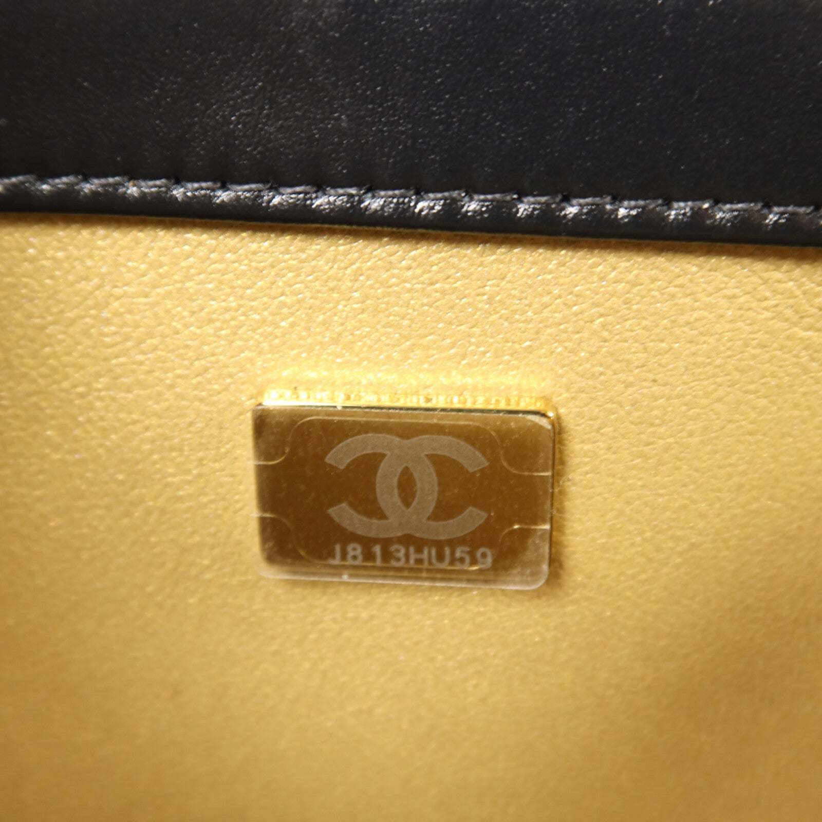 CHANEL 牛皮皮革24C鏈帶手挽肩背兩用袋