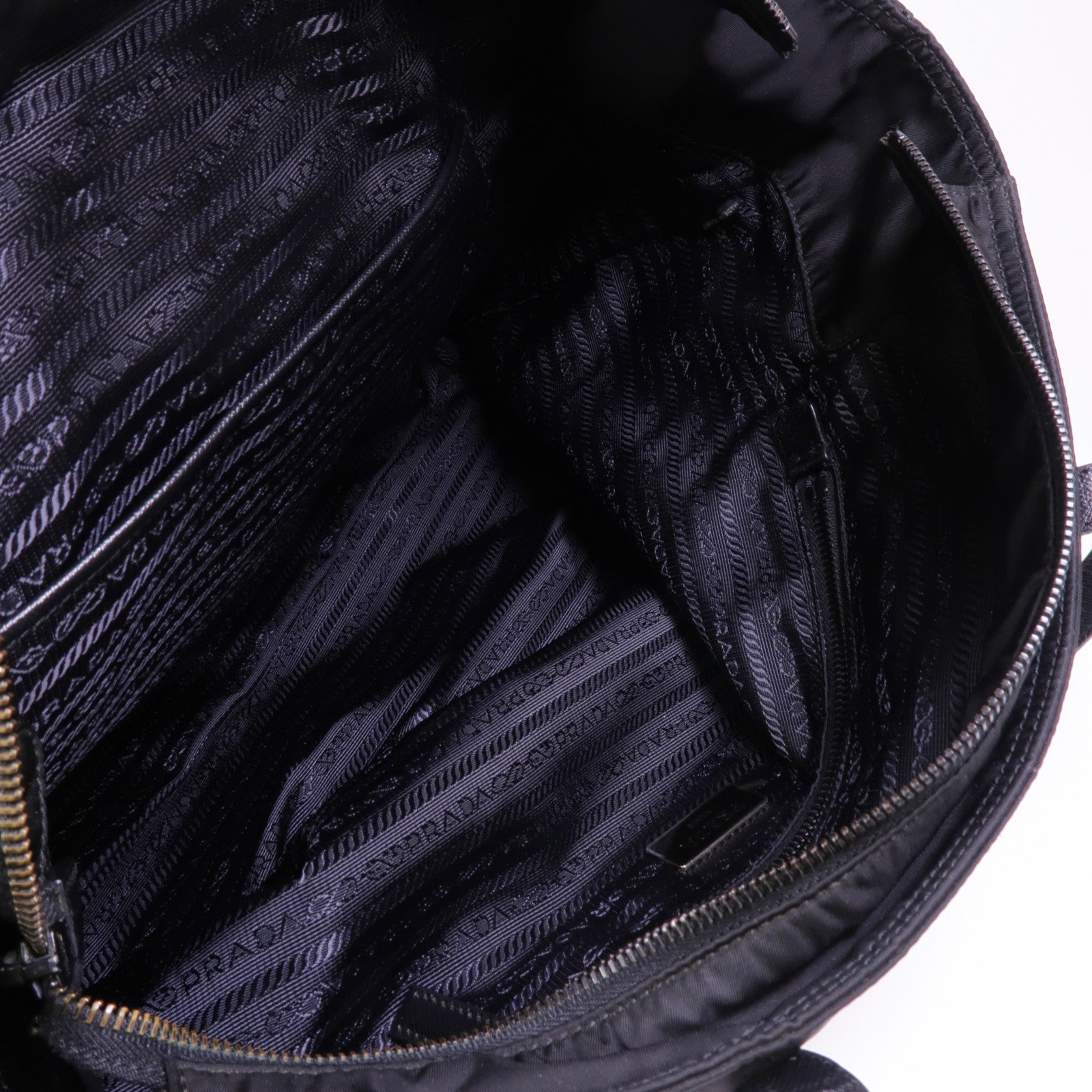 PRADA 尼龍Shoulder Tote銀扣肩背袋/手挽袋