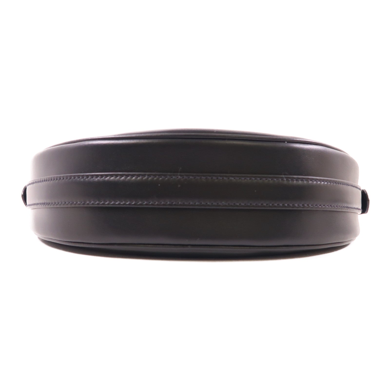 PRADA GHW Arque Bag Shoulder Bag 1BC194 Calfskin Leather Black