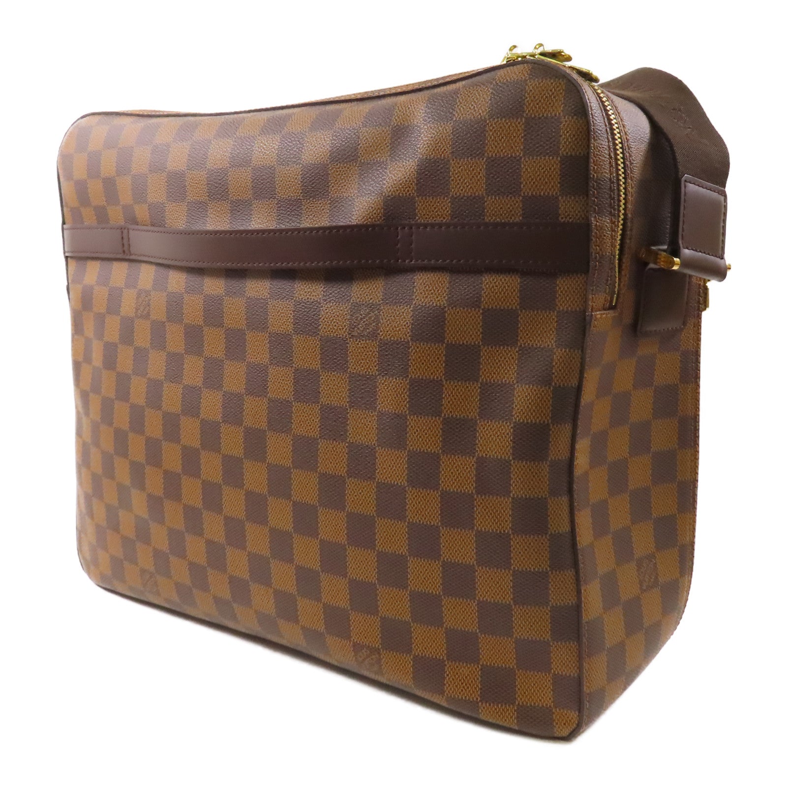LOUIS VUITTON Damier Dorsoduro金扣肩背袋