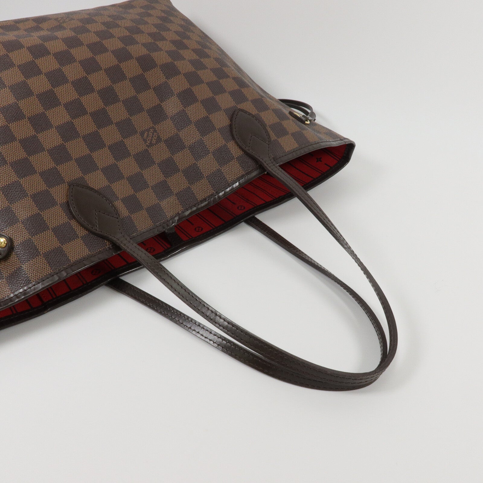 LOUIS VUITTON Damier Neverfull MM肩背袋