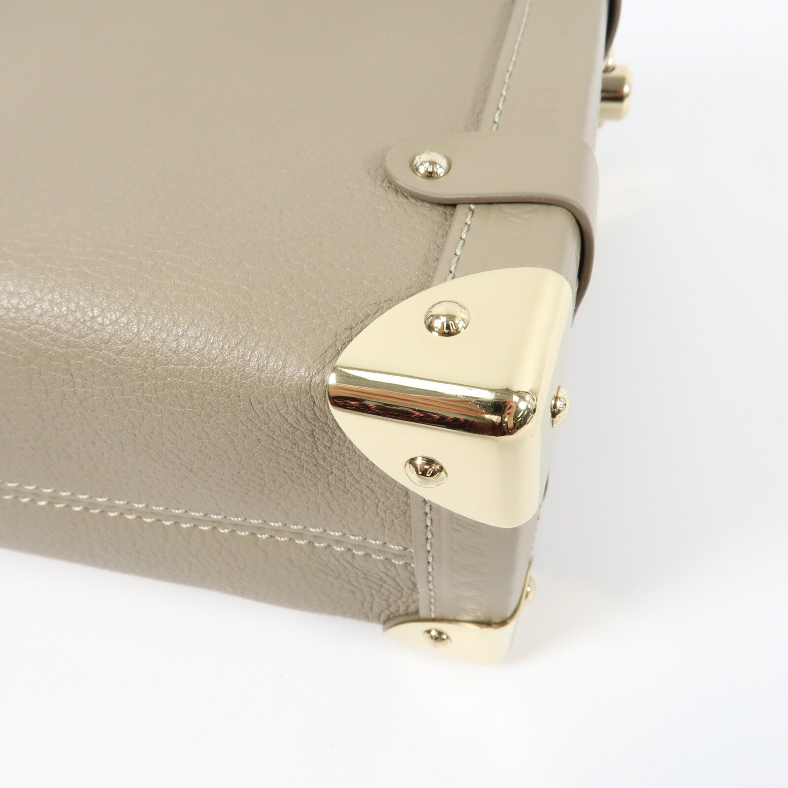 LOUIS VUITTON 牛皮皮革Side Trunk MM手挽肩背兩用袋