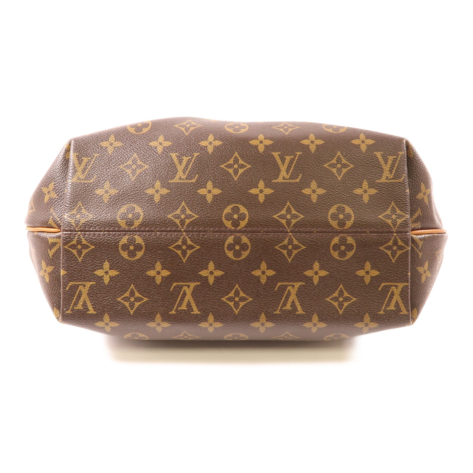 LOUIS VUITTON Monogram Turenne MM金扣手挽肩背兩用袋棕色