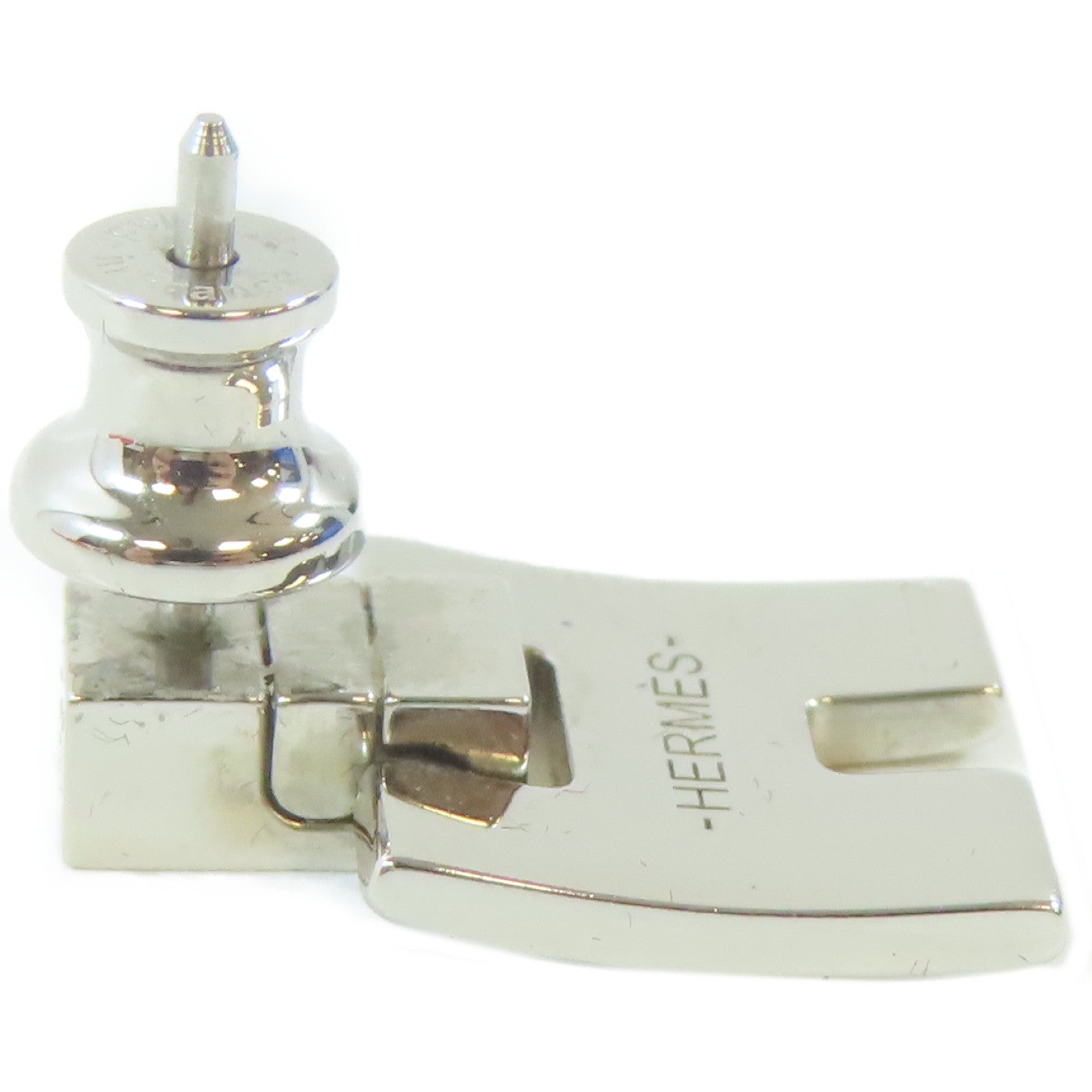 HERMES 金屬Eileen Earrings耳環銀色
