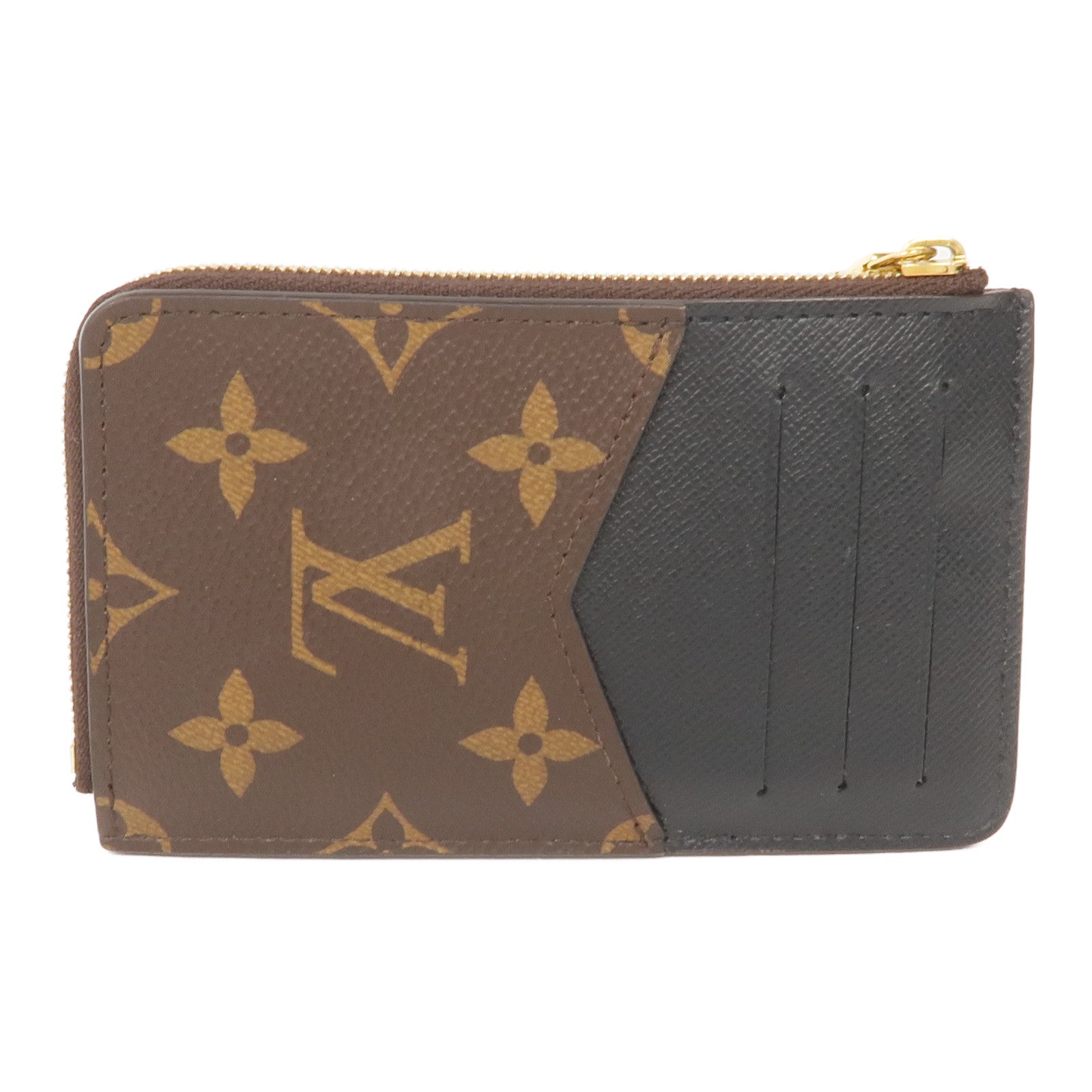 LOUIS VUITTON Monogram Recto Verso Card Case金扣卡片套