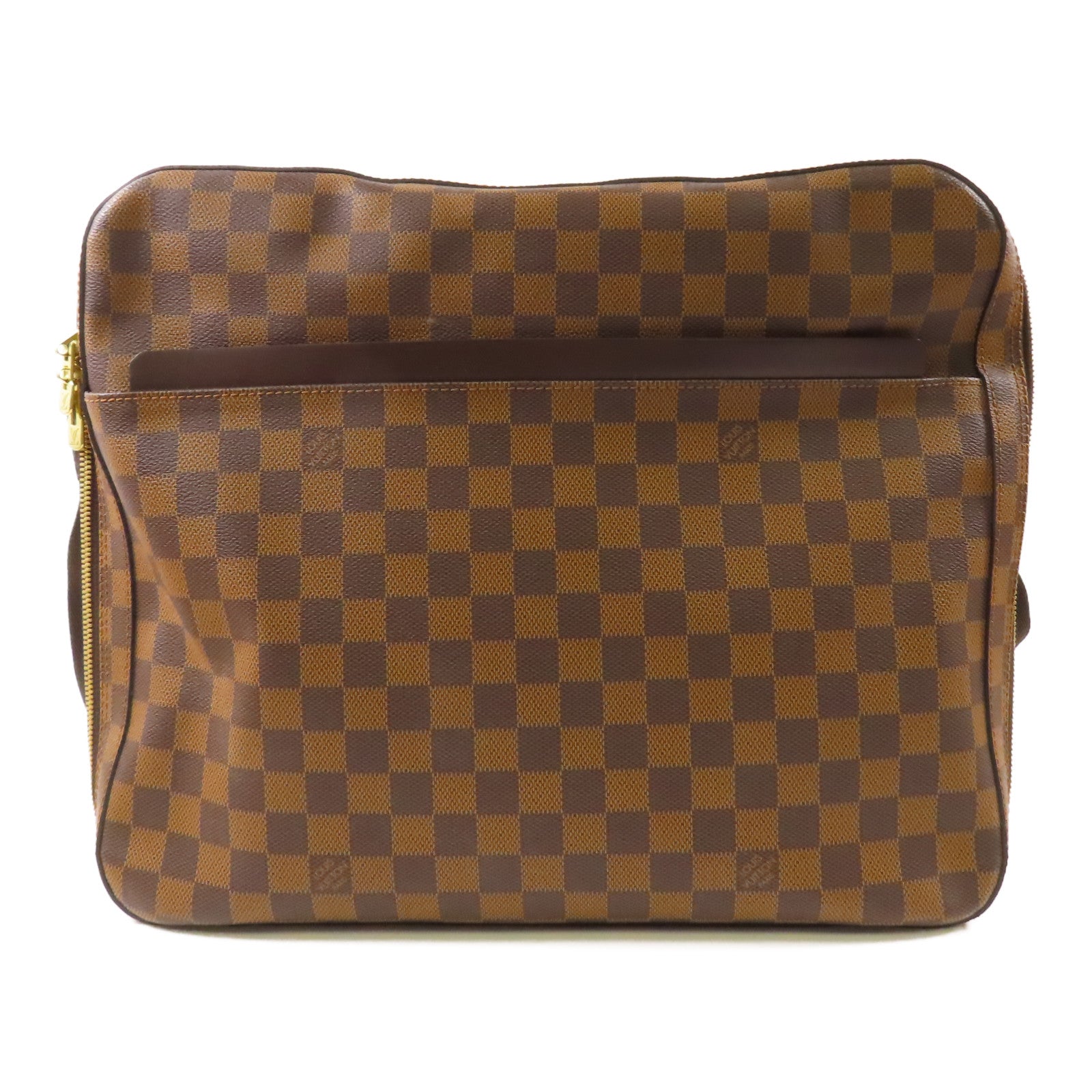 LOUIS VUITTON Damier Dorsoduro金扣肩背袋