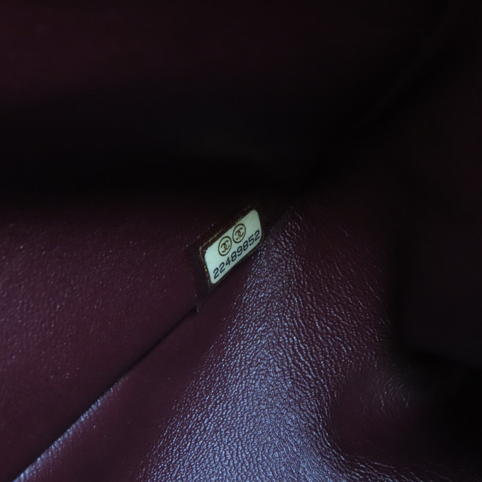 CHANEL 菱格牛皮皮革2.55 Shoulder Bag鏈帶肩背袋黑色