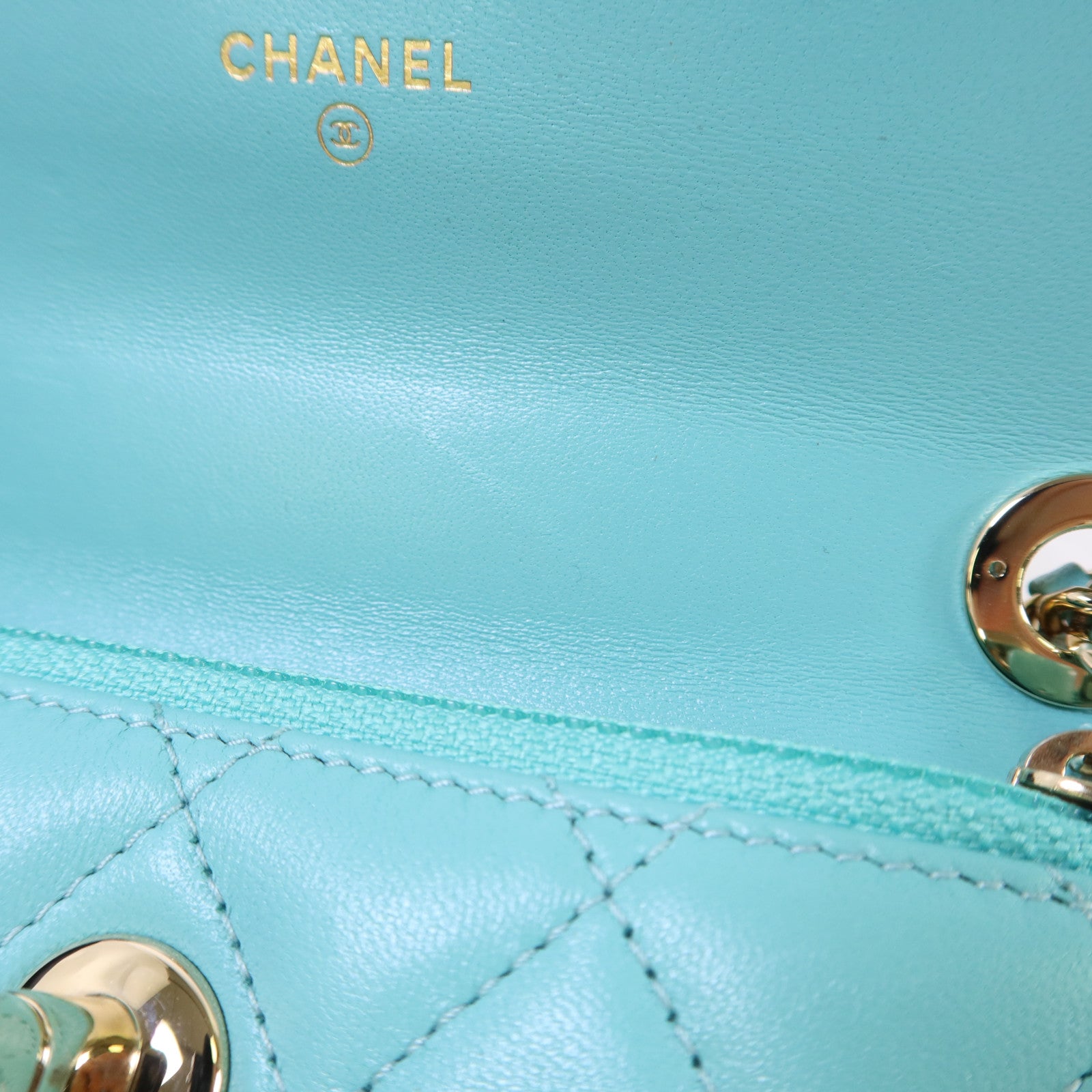 CHANEL 羊皮皮革Trendy CC金扣鏈帶肩背袋