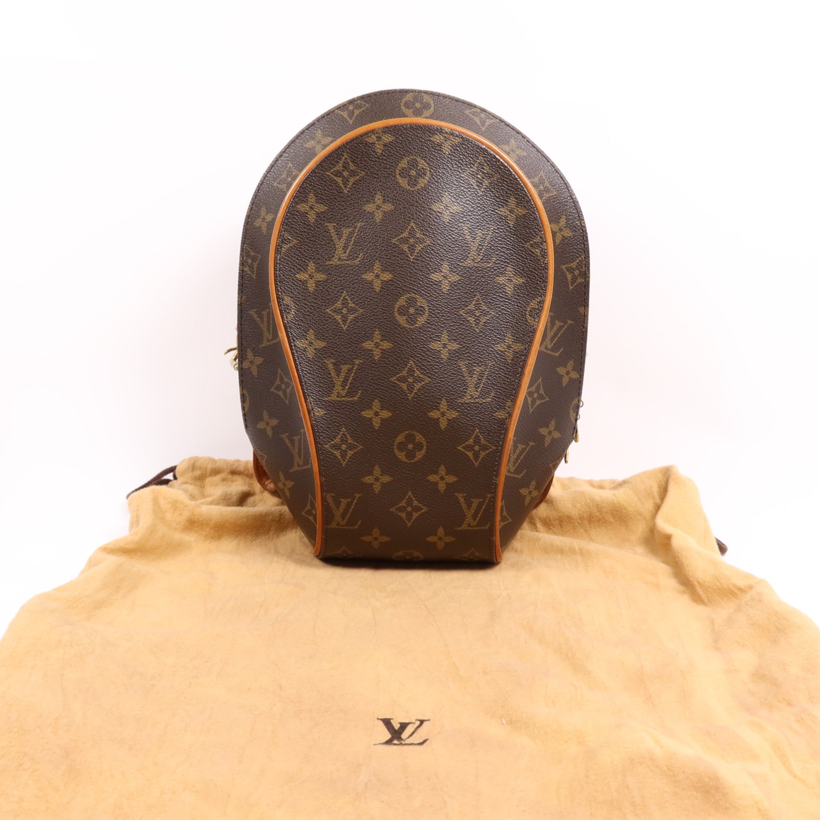 LOUIS VUITTON Monogram Ellipse Sac A Dos Backpack金扣背包