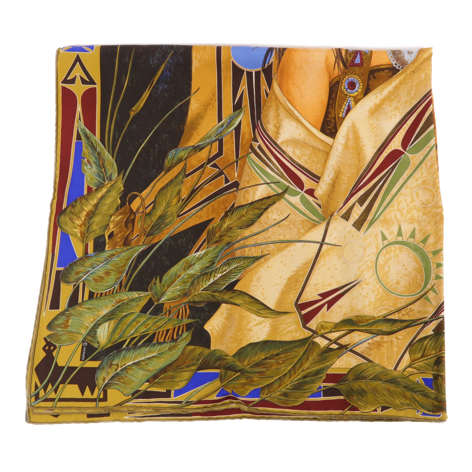 HERMES 絲質Scarf絲巾