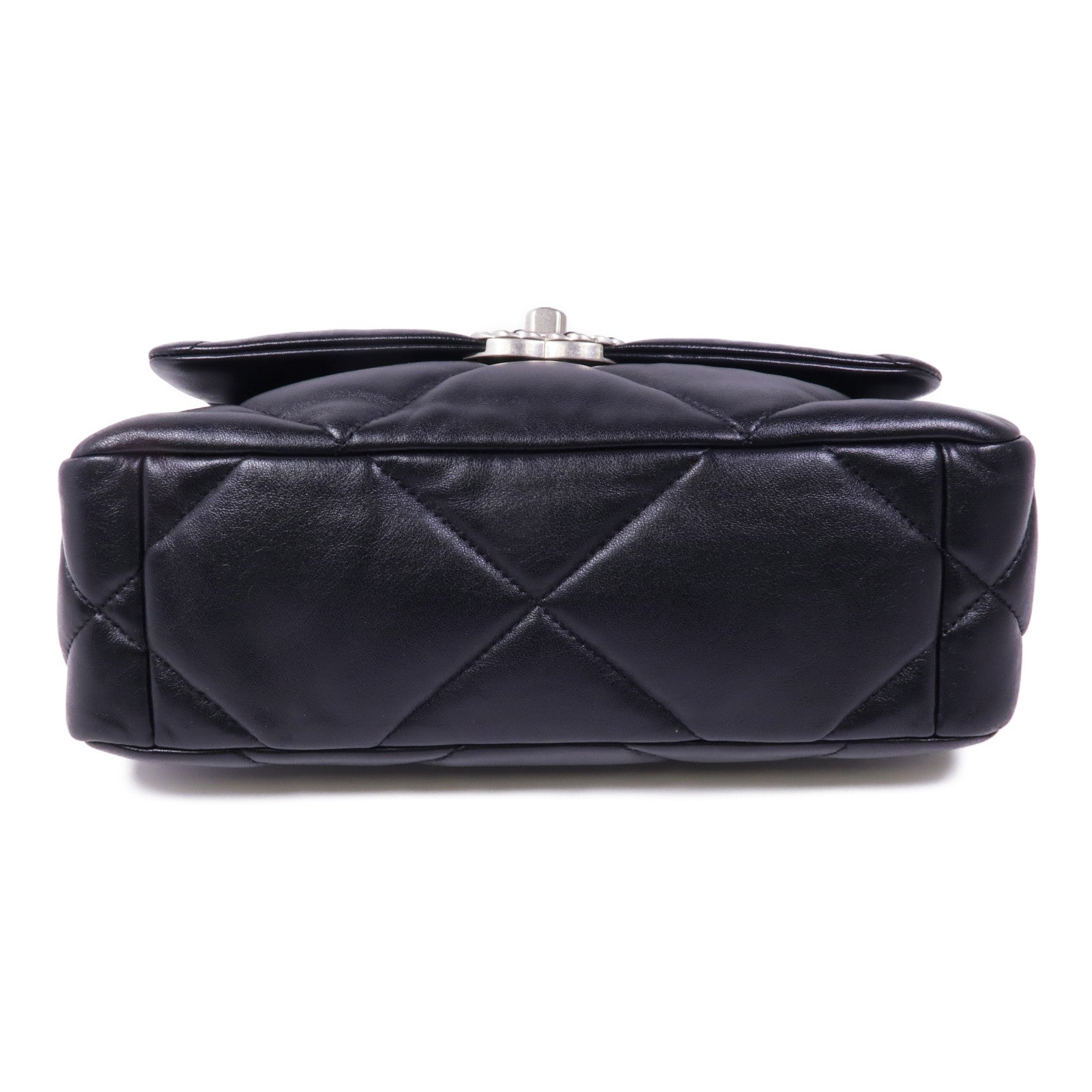 CHANEL 羊皮皮革Chanel 19 Small鏈帶手挽肩背兩用袋