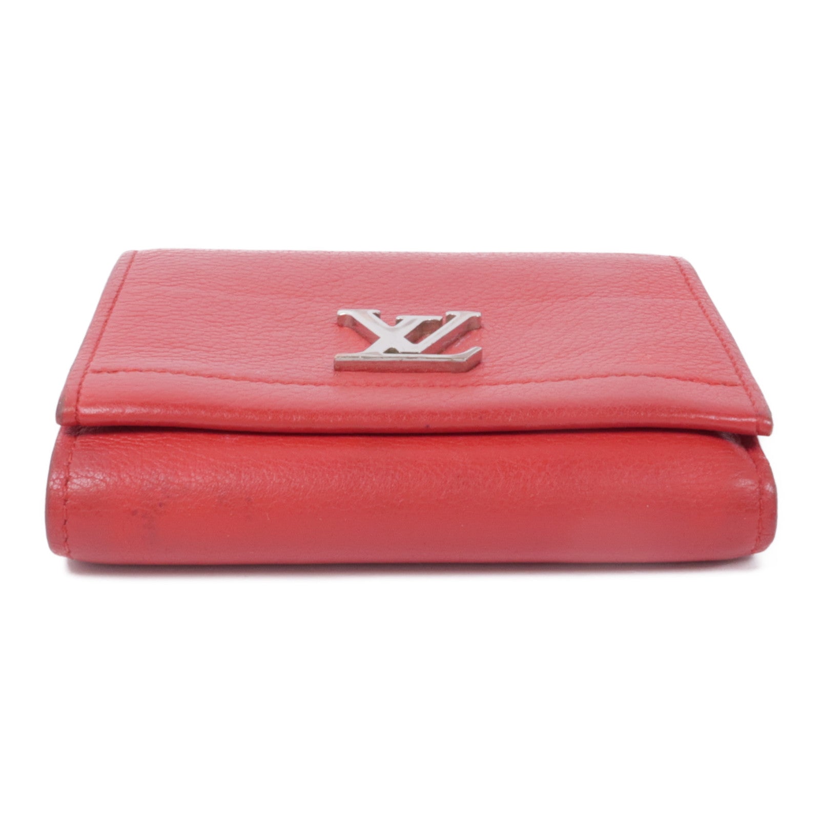 LOUIS VUITTON LV SHW Lockme II Wallet M64308 Calfskin Leather