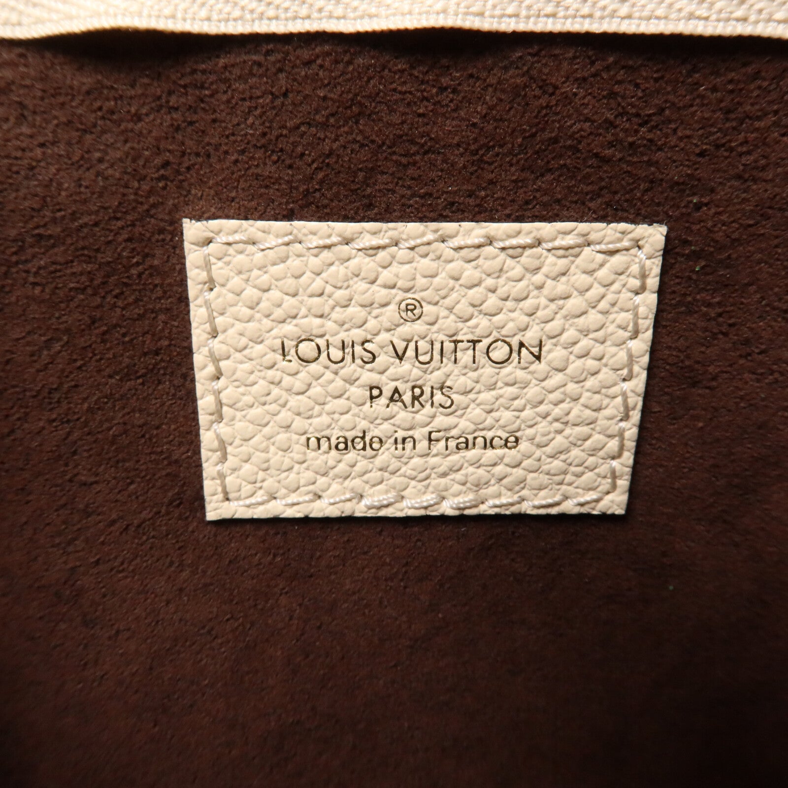 LOUIS VUITTON Monogram Empreinte CarryAll PM肩背袋