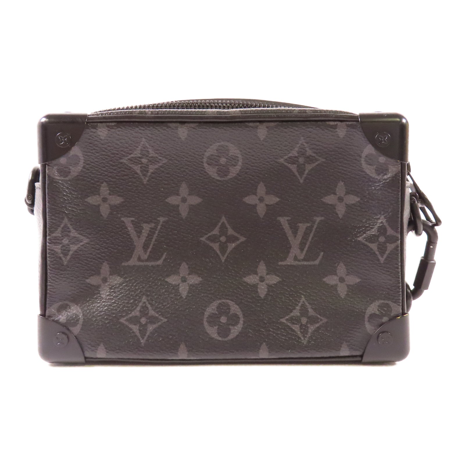 LOUIS VUITTON Monogram Eclipse Mini Soft Trunk肩背袋