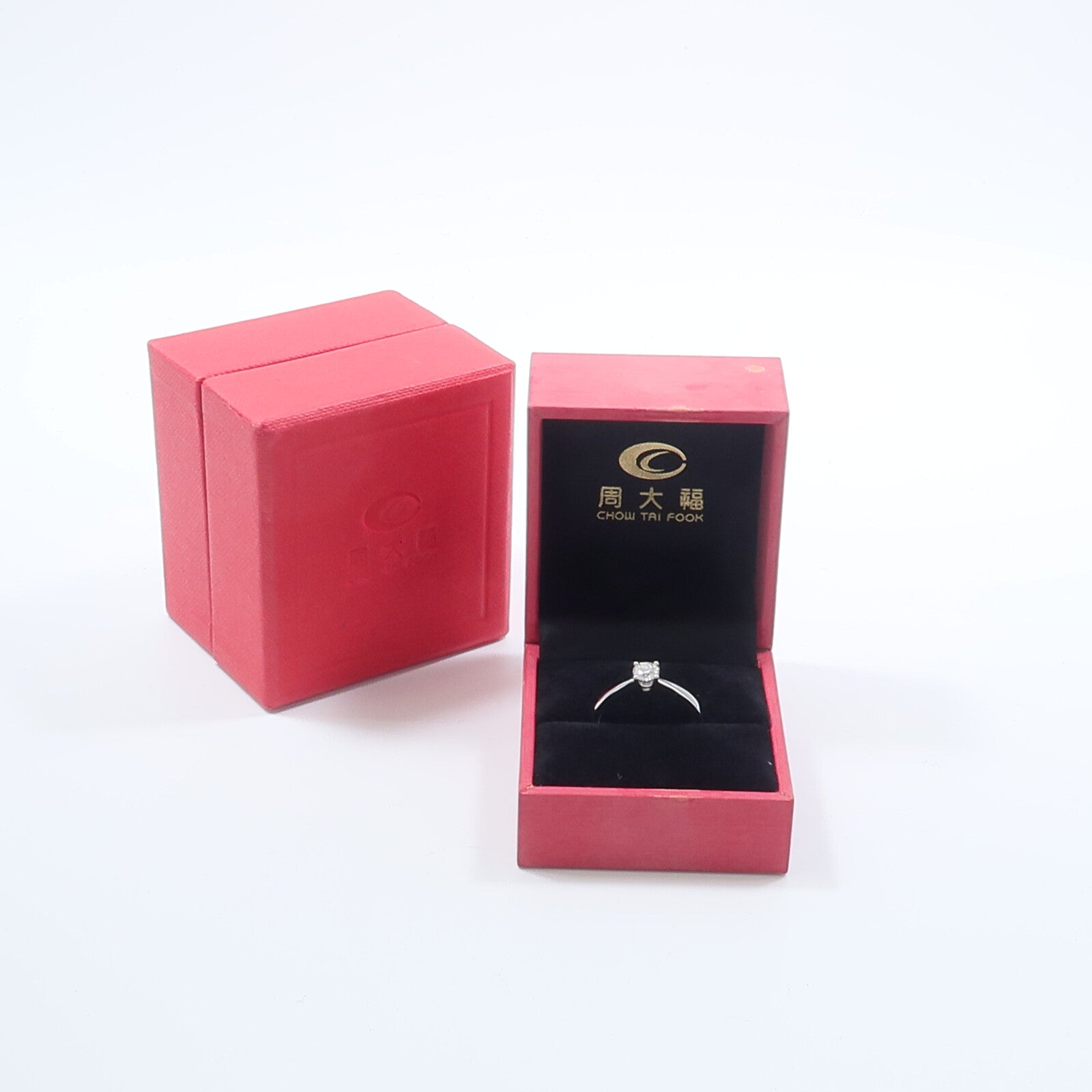 JEWELRY 18K白金Diamond Ring鑽石戒指