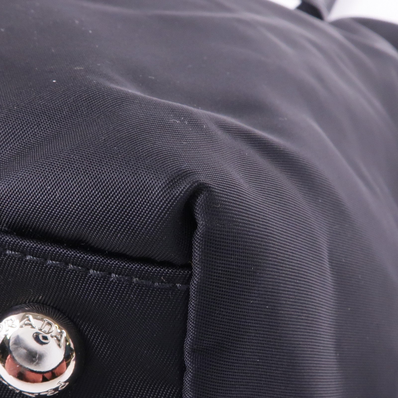 PRADA 尼龍Shoulder Tote銀扣肩背袋/手挽袋