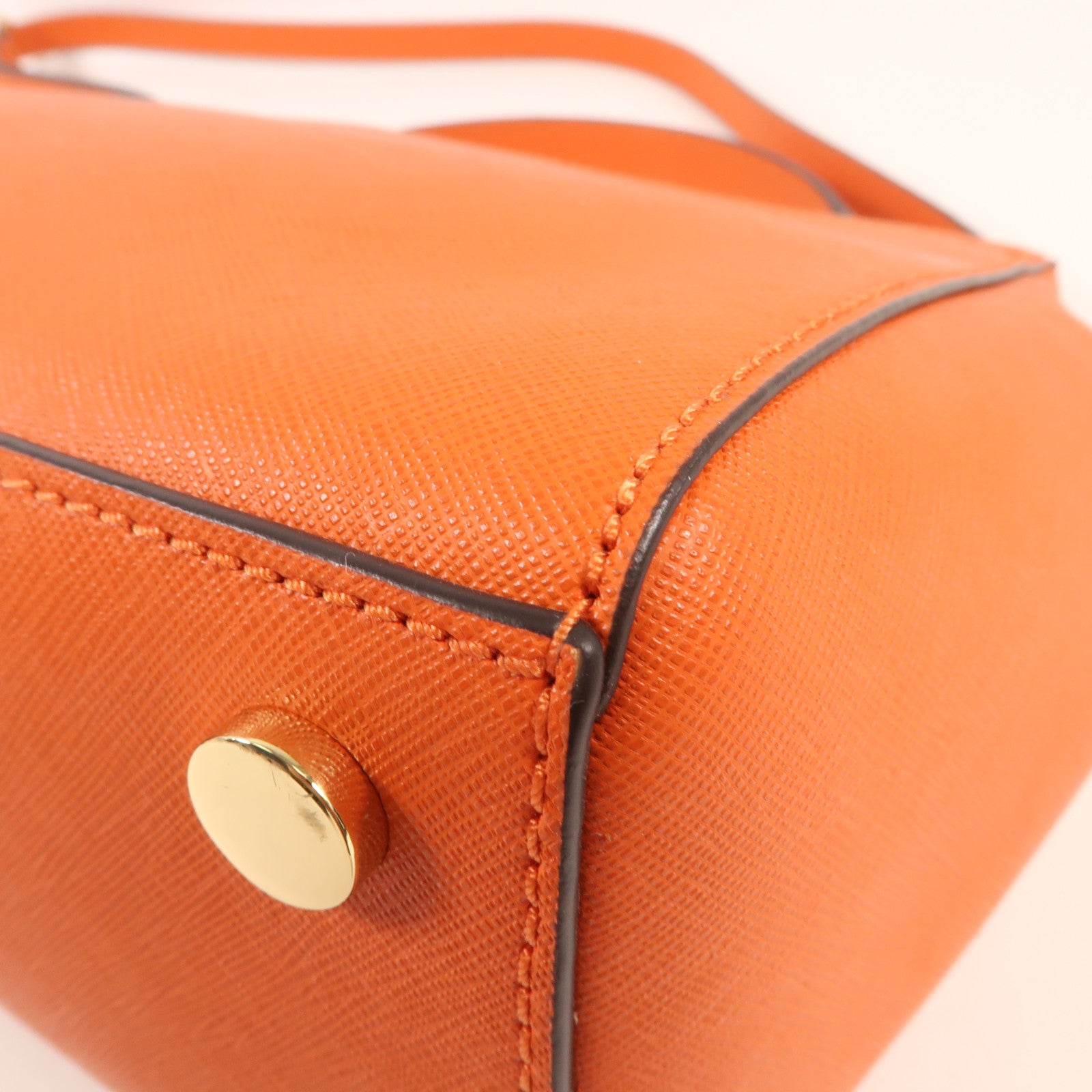 Michael Kors 牛皮皮革Shoulder Bag金扣手挽肩背兩用袋