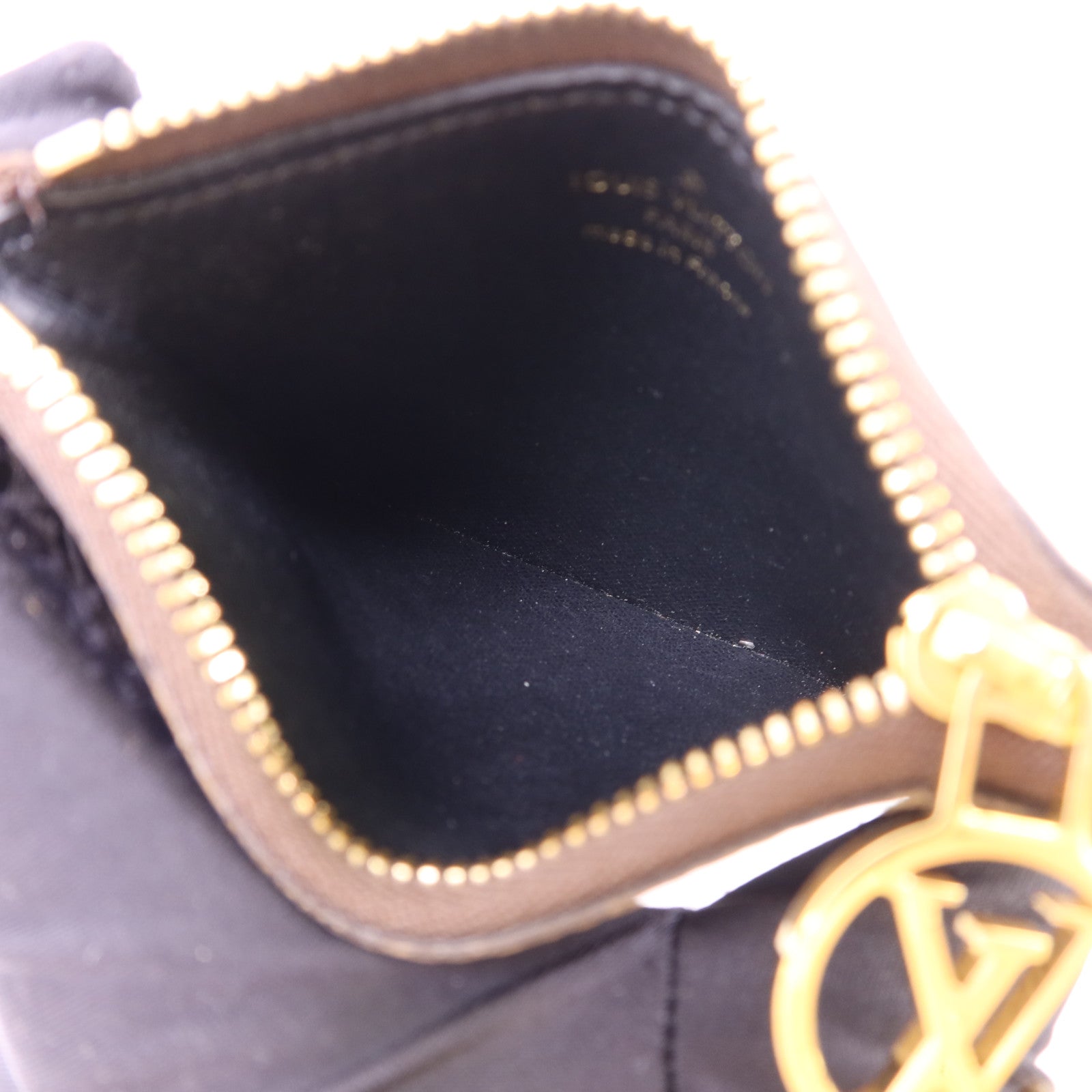 LOUIS VUITTON Monogram Reverse Pochette Trio金扣手拿包