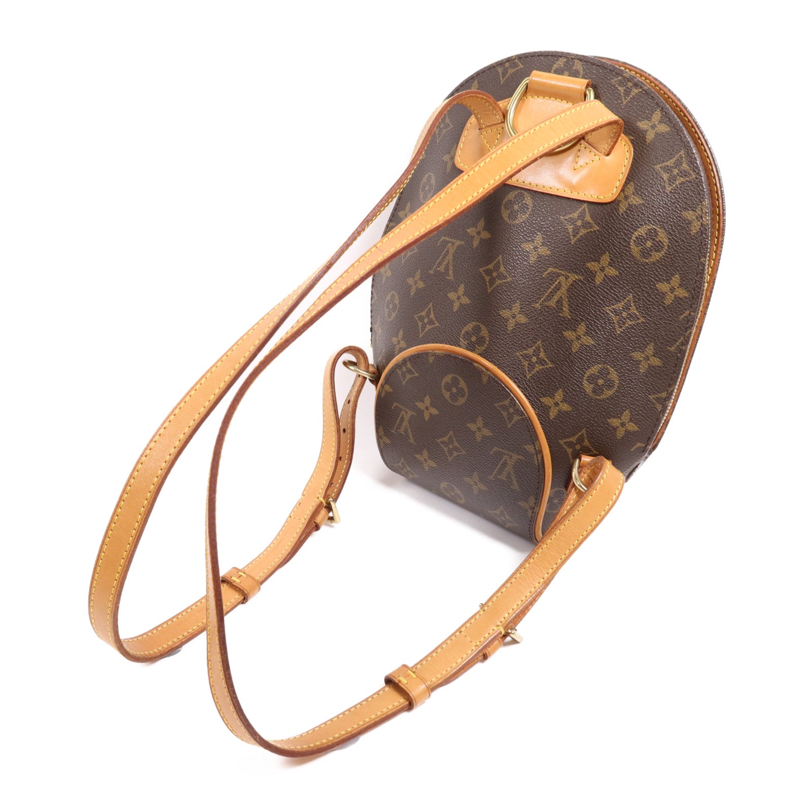 LOUIS VUITTON Monogram Ellipse Sac A Dos Backpack金扣背包