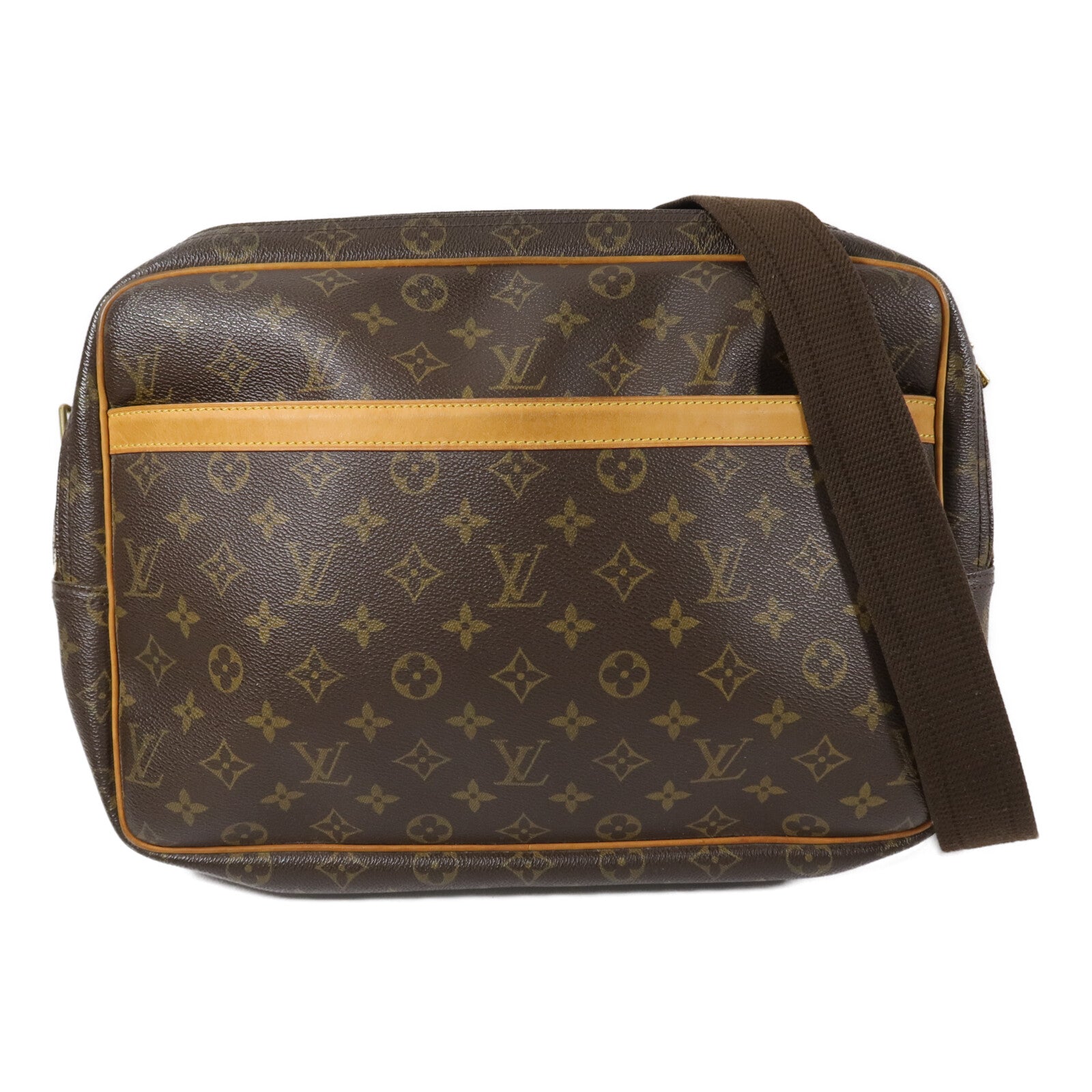 LOUIS VUITTON Monogram Reporter GM肩背袋