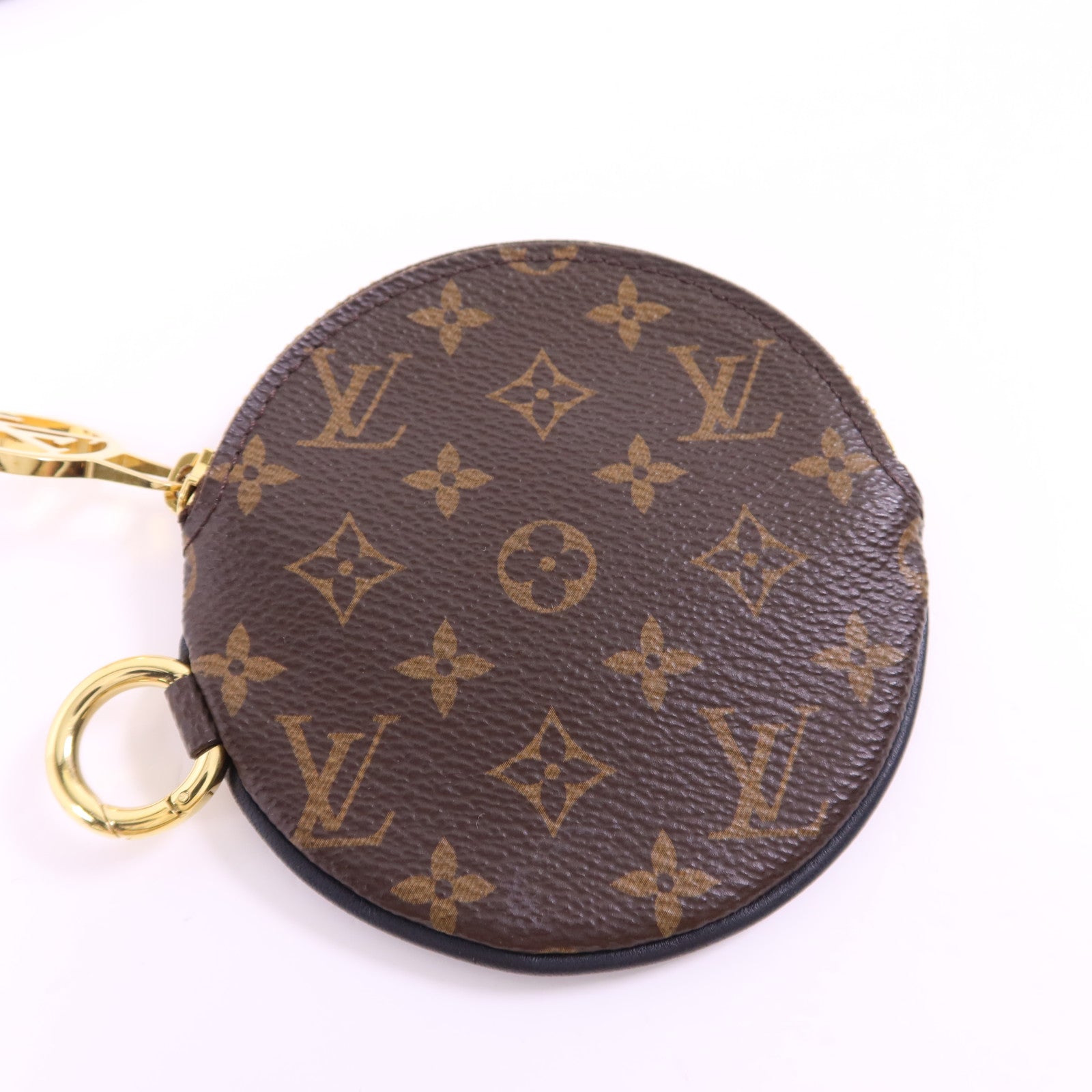 LOUIS VUITTON Monogram Reverse Pochette Trio金扣手拿包