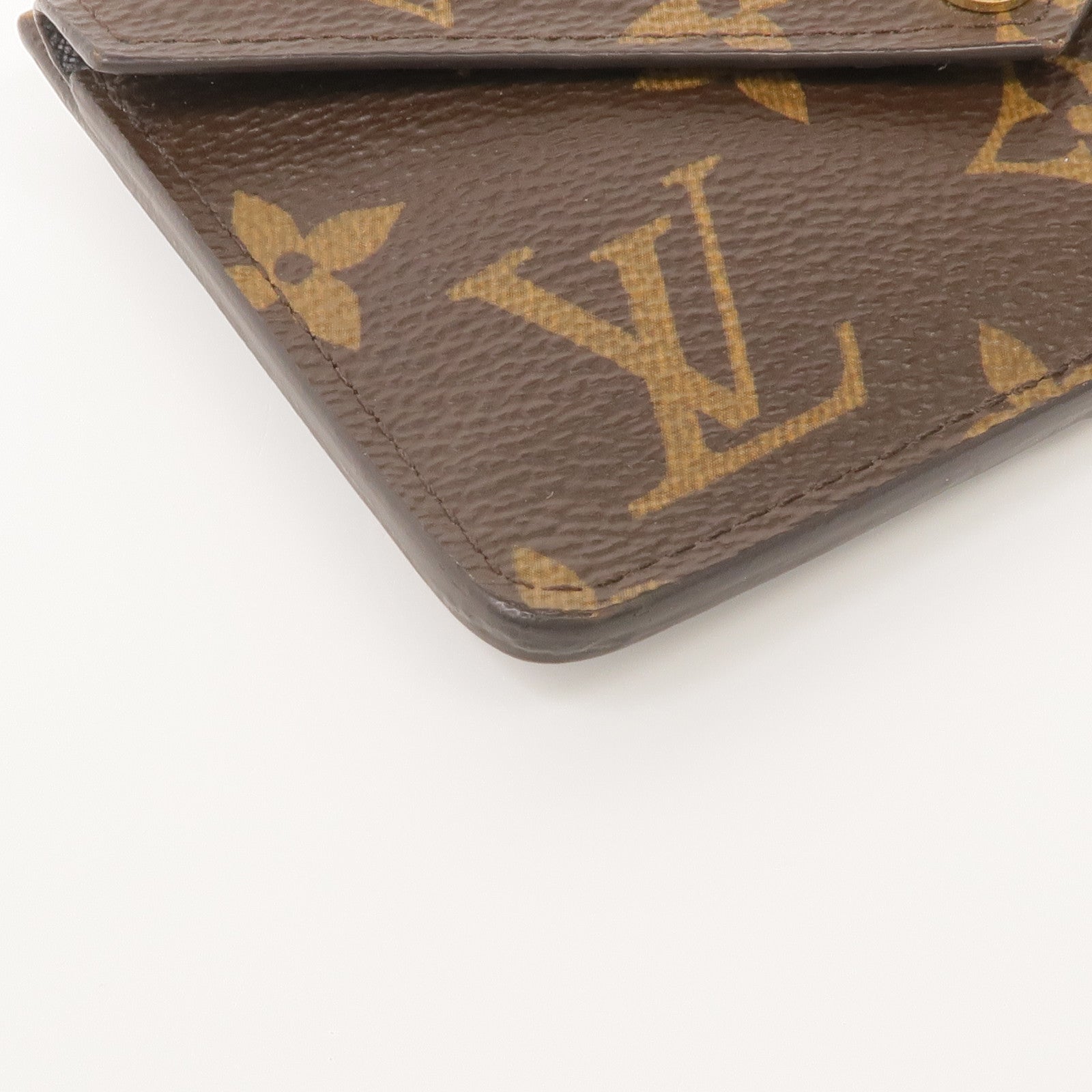 LOUIS VUITTON Monogram Recto Verso Card Case金扣卡片套