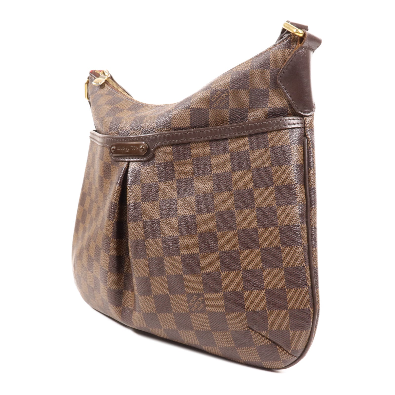 LOUIS VUITTON Damier Bloomsbury PM金扣肩背袋