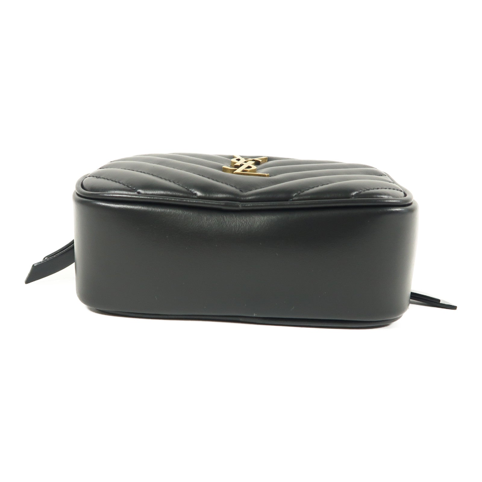 YVES SAINT LAURENT 牛皮皮革Lou Waist Bag金扣腰包