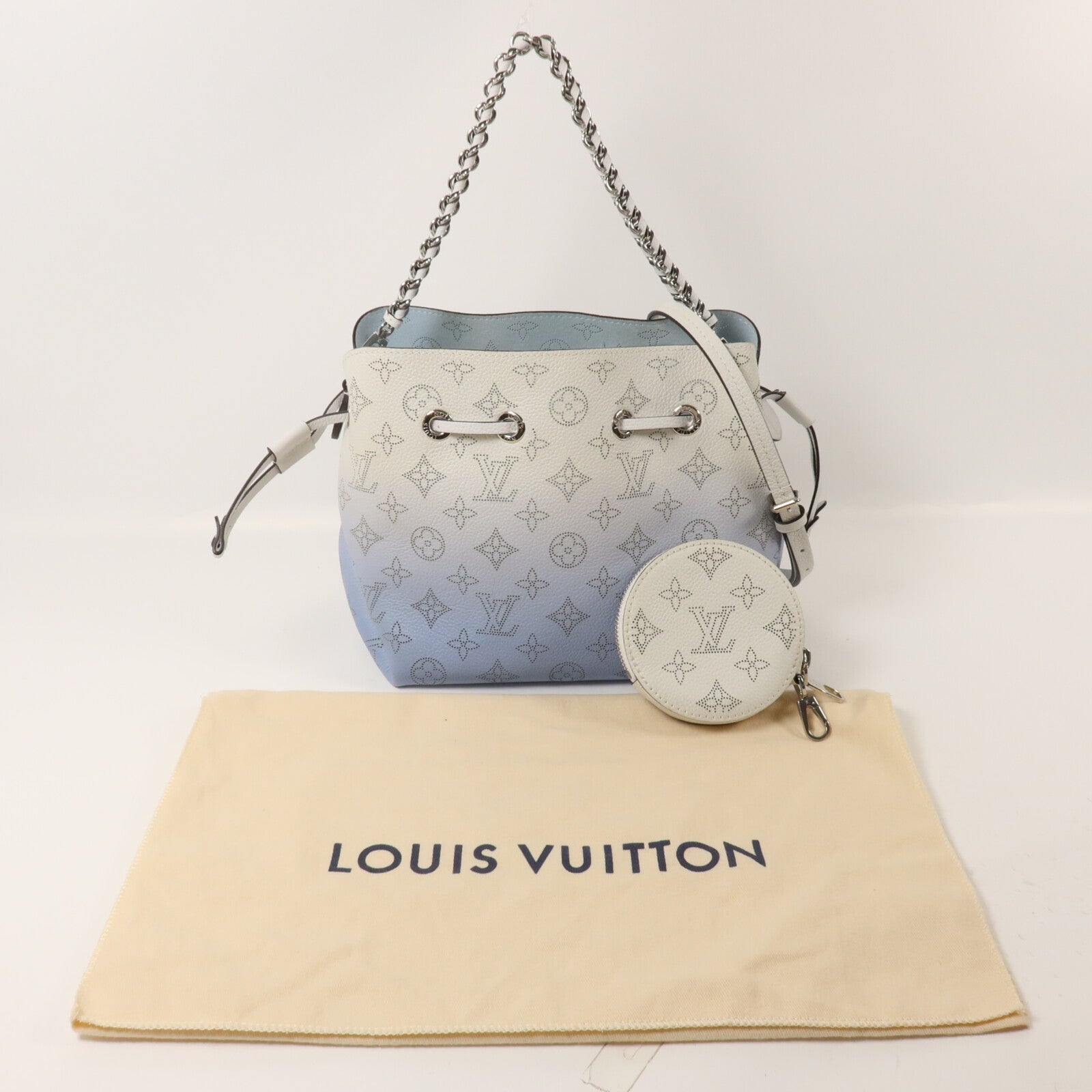 LOUIS VUITTON Mahina Bella鏈帶手挽肩背兩用袋