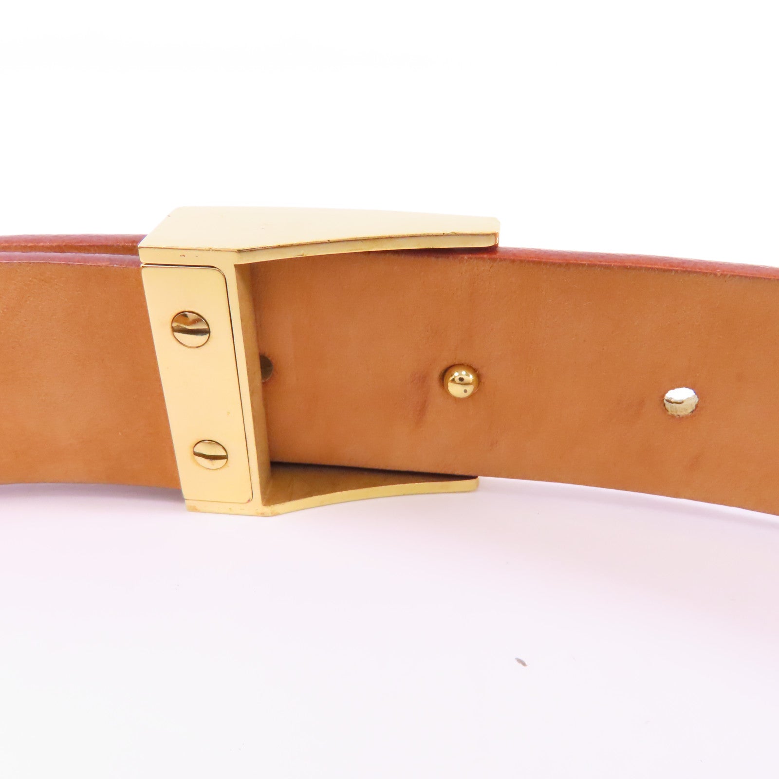 LOUIS VUITTON Monogram Multicolore Ceinture Carre Belt 80cm金扣皮帶白色/彩色