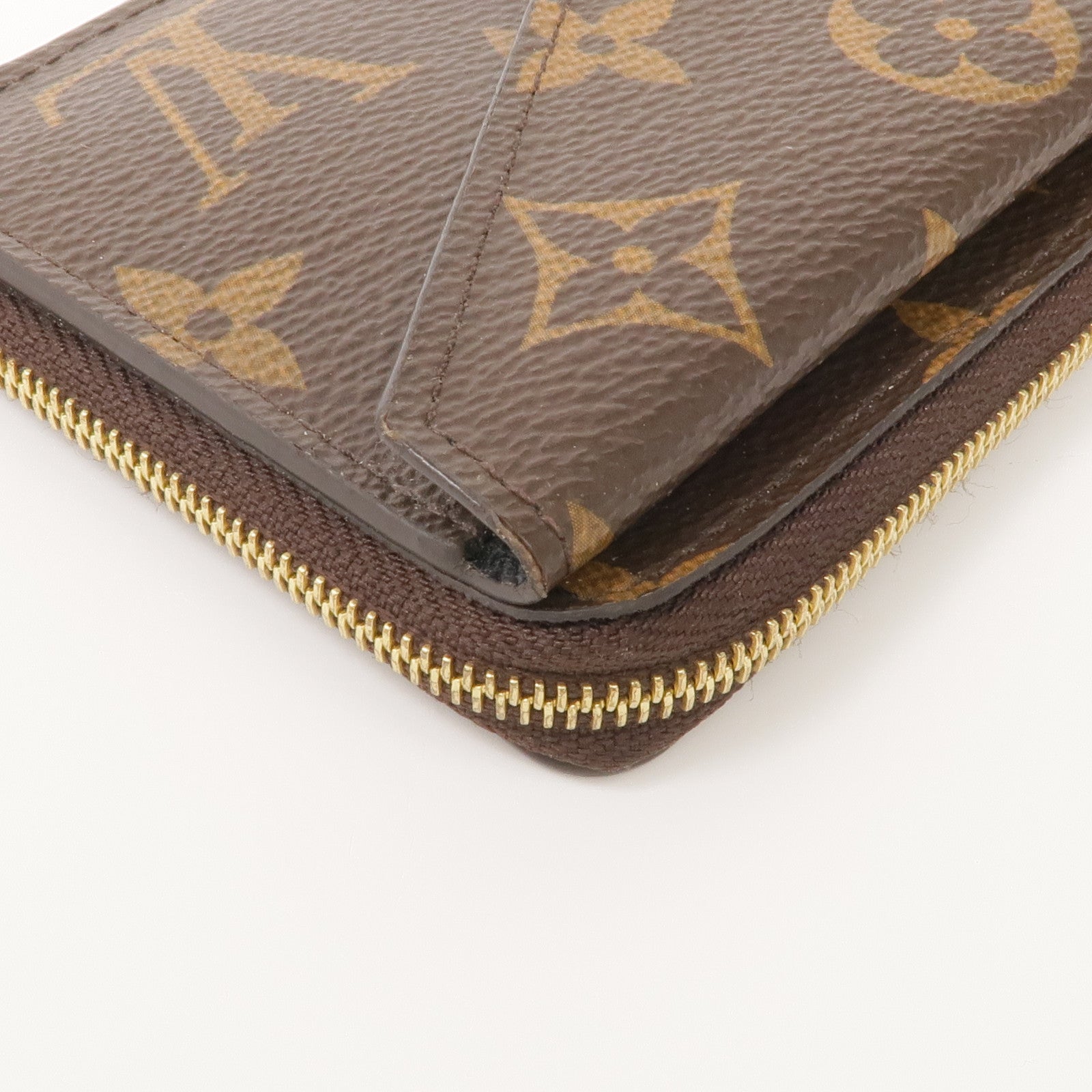 LOUIS VUITTON Monogram Recto Verso Card Case金扣卡片套