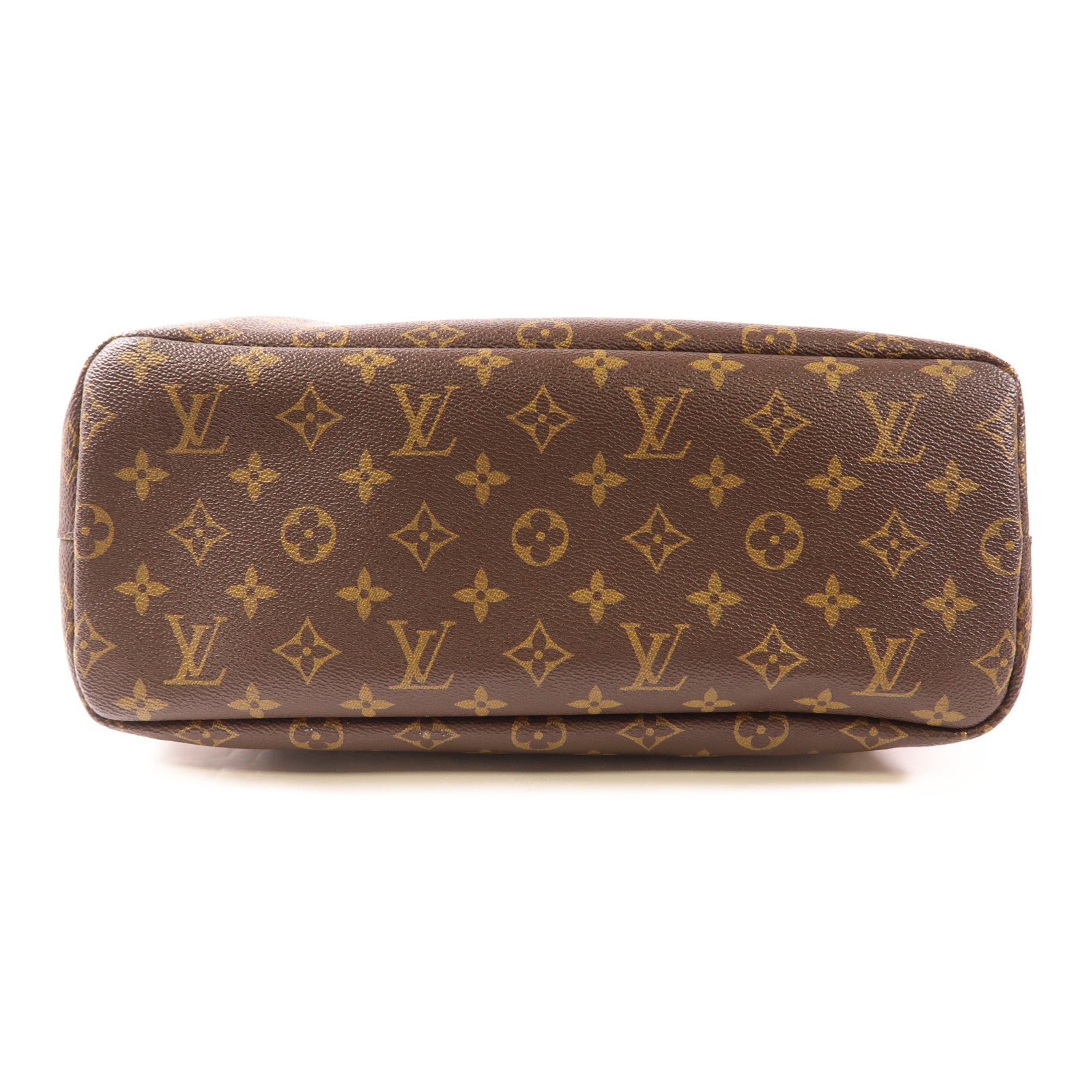 LOUIS VUITTON Monogram Bag With Holes金扣手挽袋