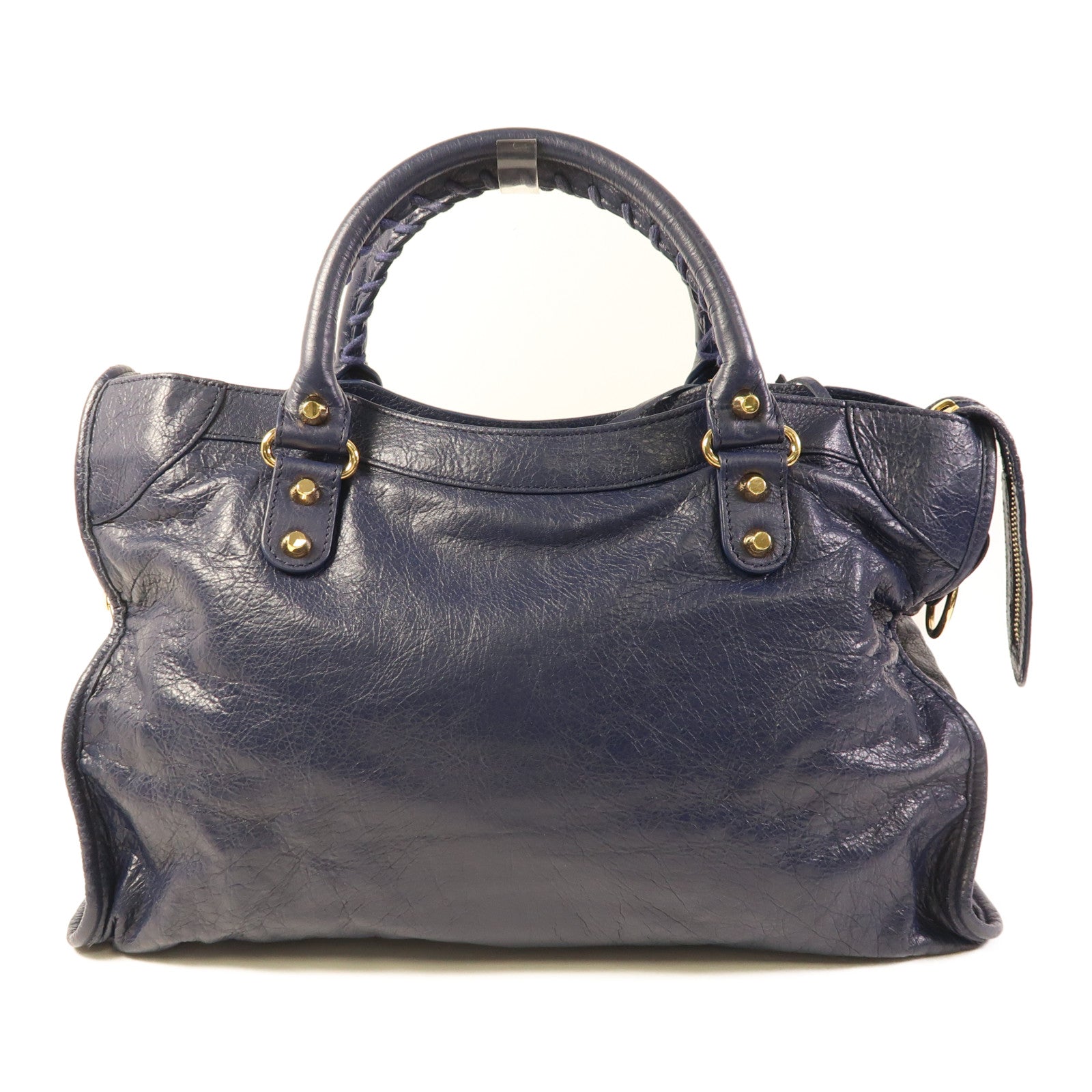 BALENCIAGA 牛皮皮革City金扣手挽肩背兩用袋