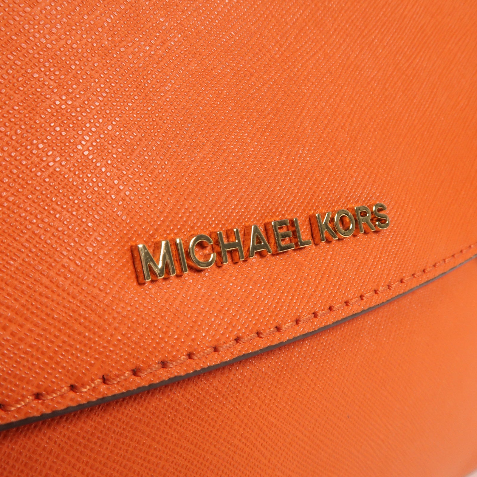 Michael Kors 牛皮皮革Shoulder Bag金扣手挽肩背兩用袋