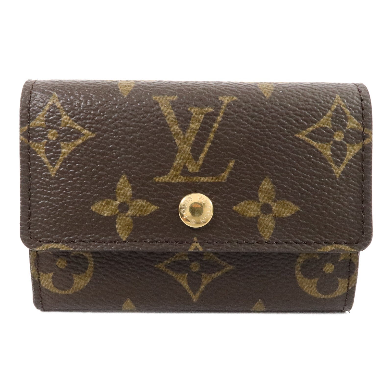 LOUIS VUITTON Monogram Porte-Monnaie Plat零錢包