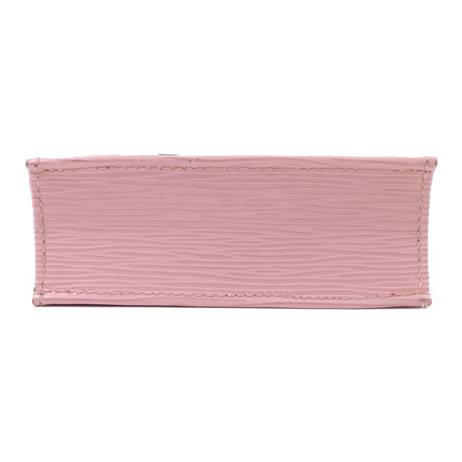 LOUIS VUITTON Epi Petit Sac Plat銀扣手挽肩背兩用袋