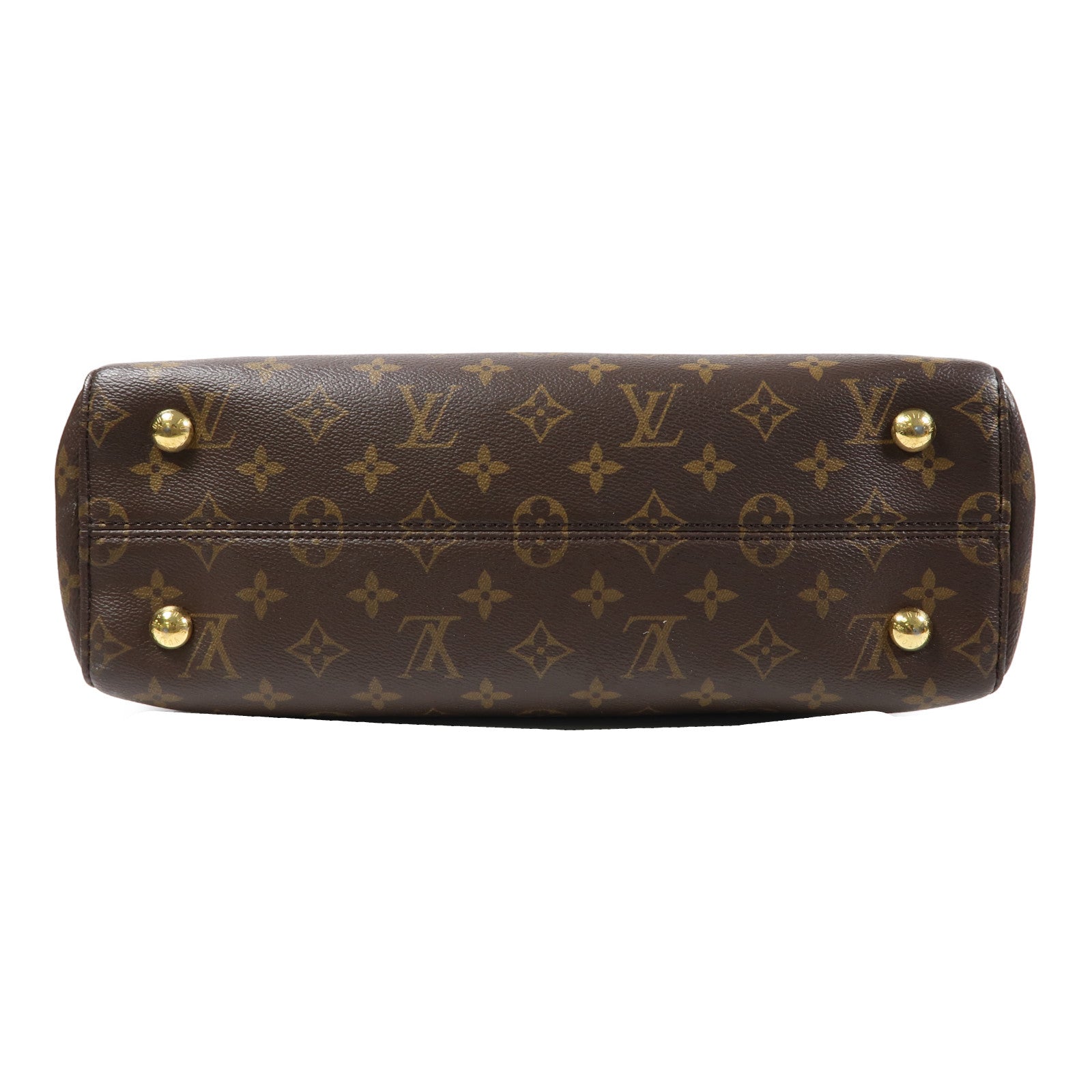 LOUIS VUITTON Monogram Venus金扣手挽肩背兩用袋啡色/紅色