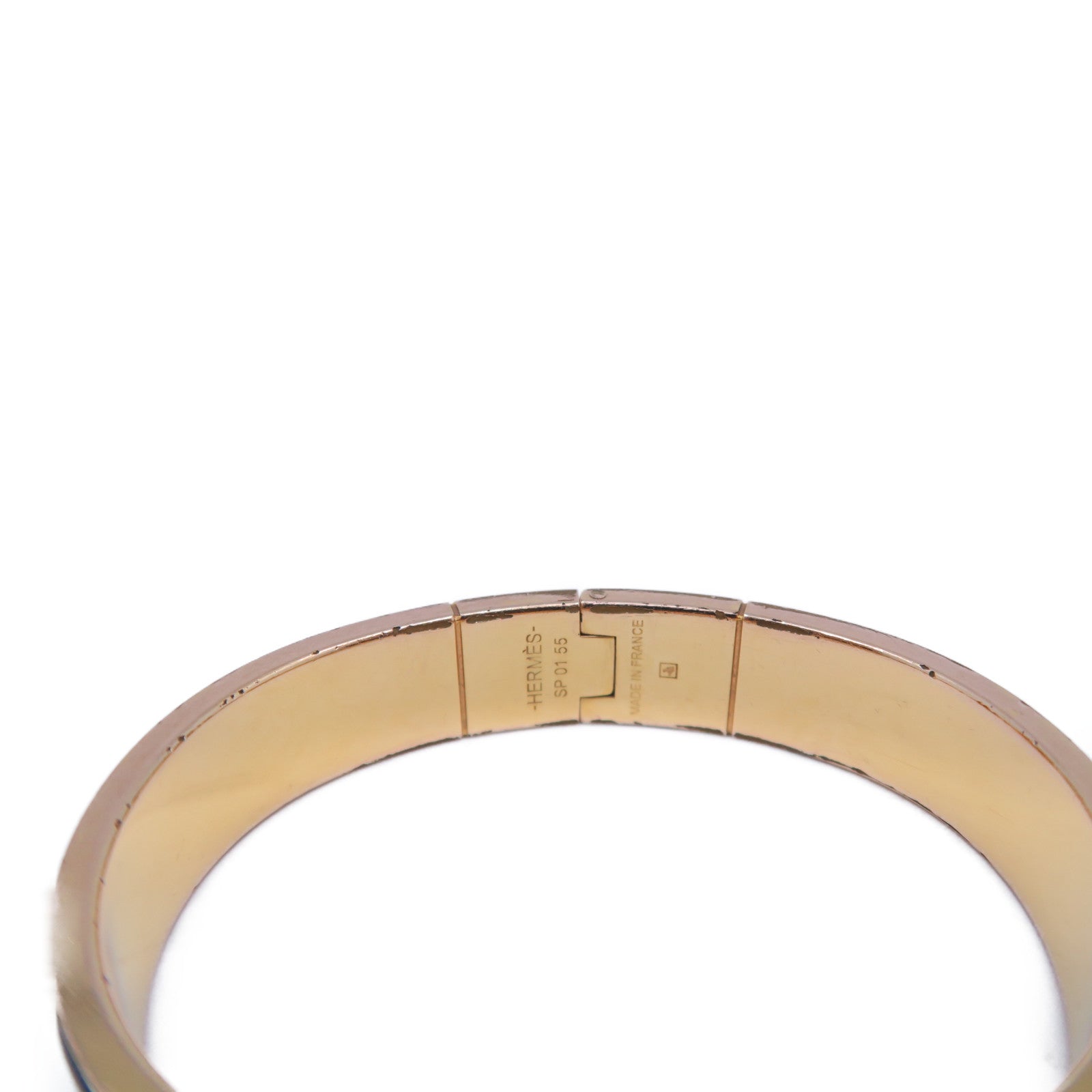 HERMES 【激減優惠】金屬Bangle手鐲金色/黑色/白色