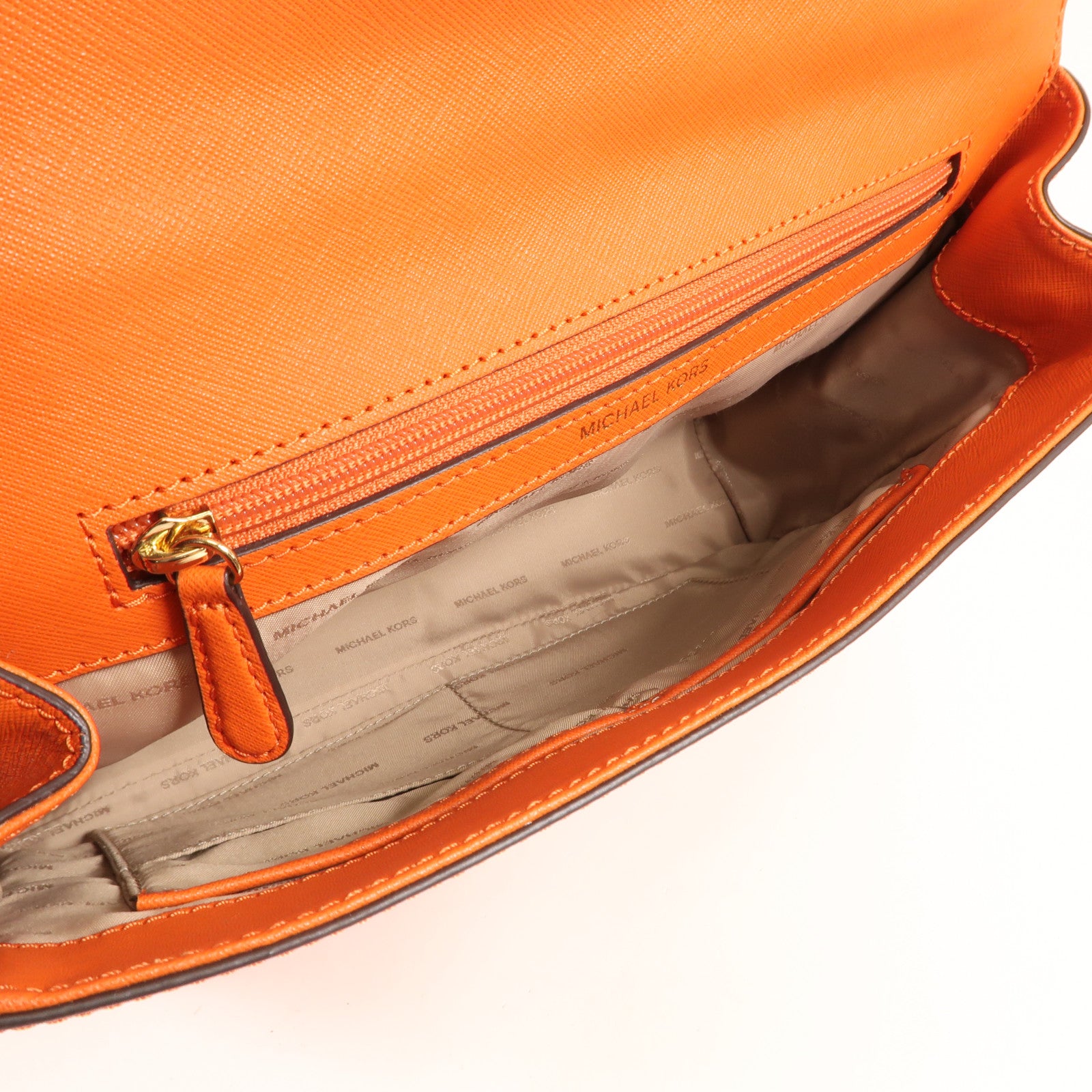 Michael Kors 牛皮皮革Shoulder Bag金扣手挽肩背兩用袋