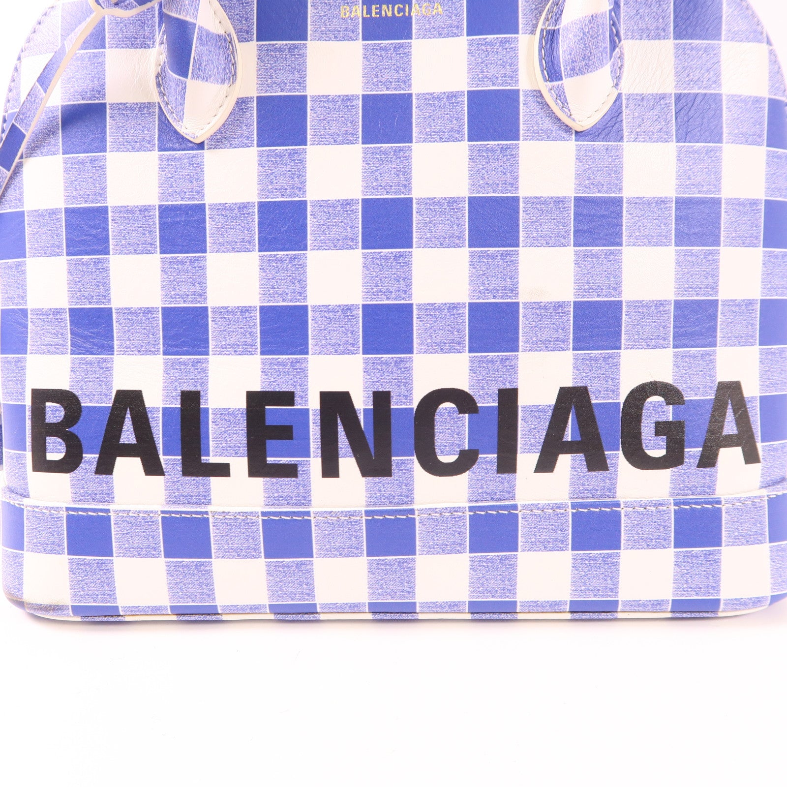 BALENCIAGA 牛皮皮革Ville Top Handle金扣手挽肩背兩用袋