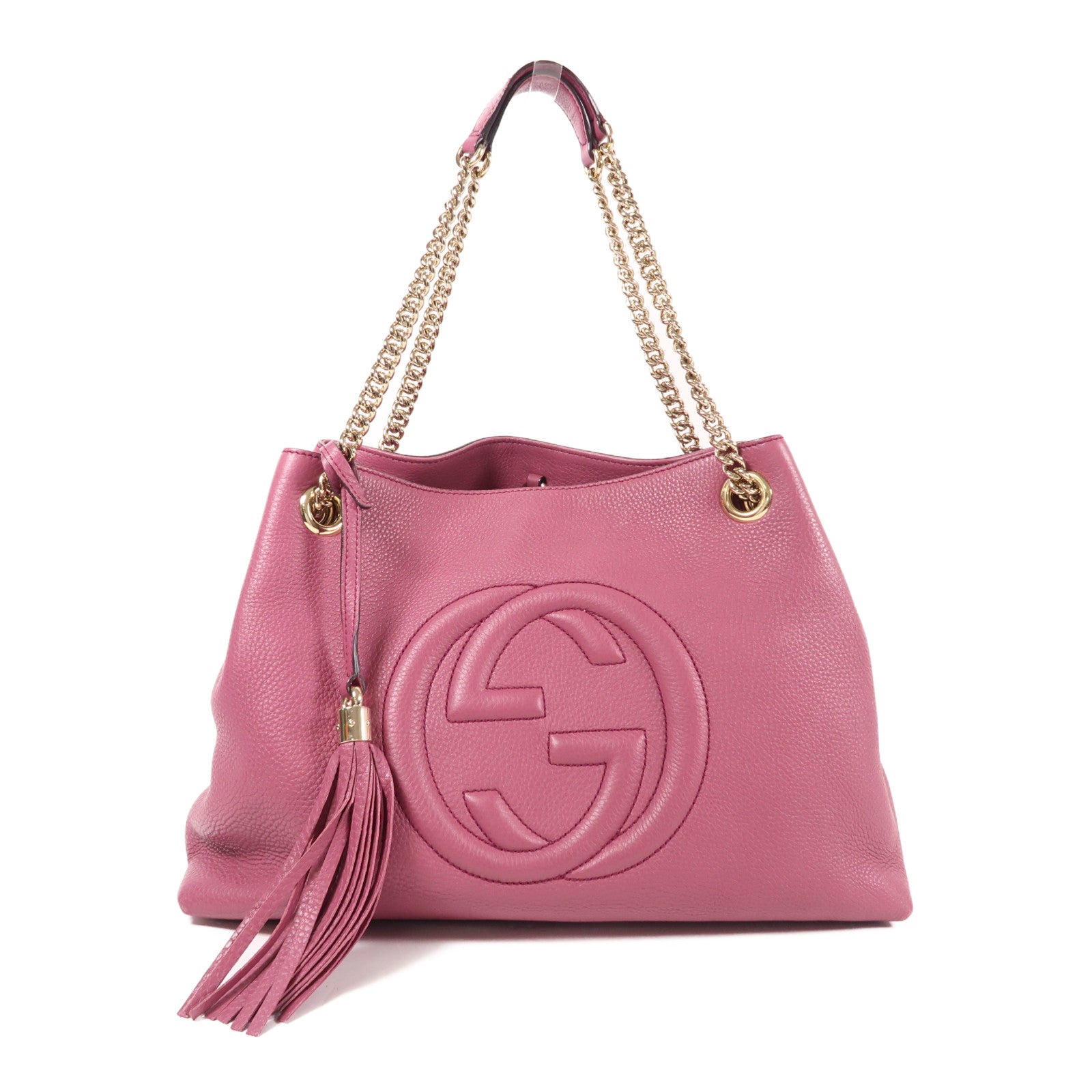 GUCCI 牛皮皮革Shoulder Bag金扣肩背袋