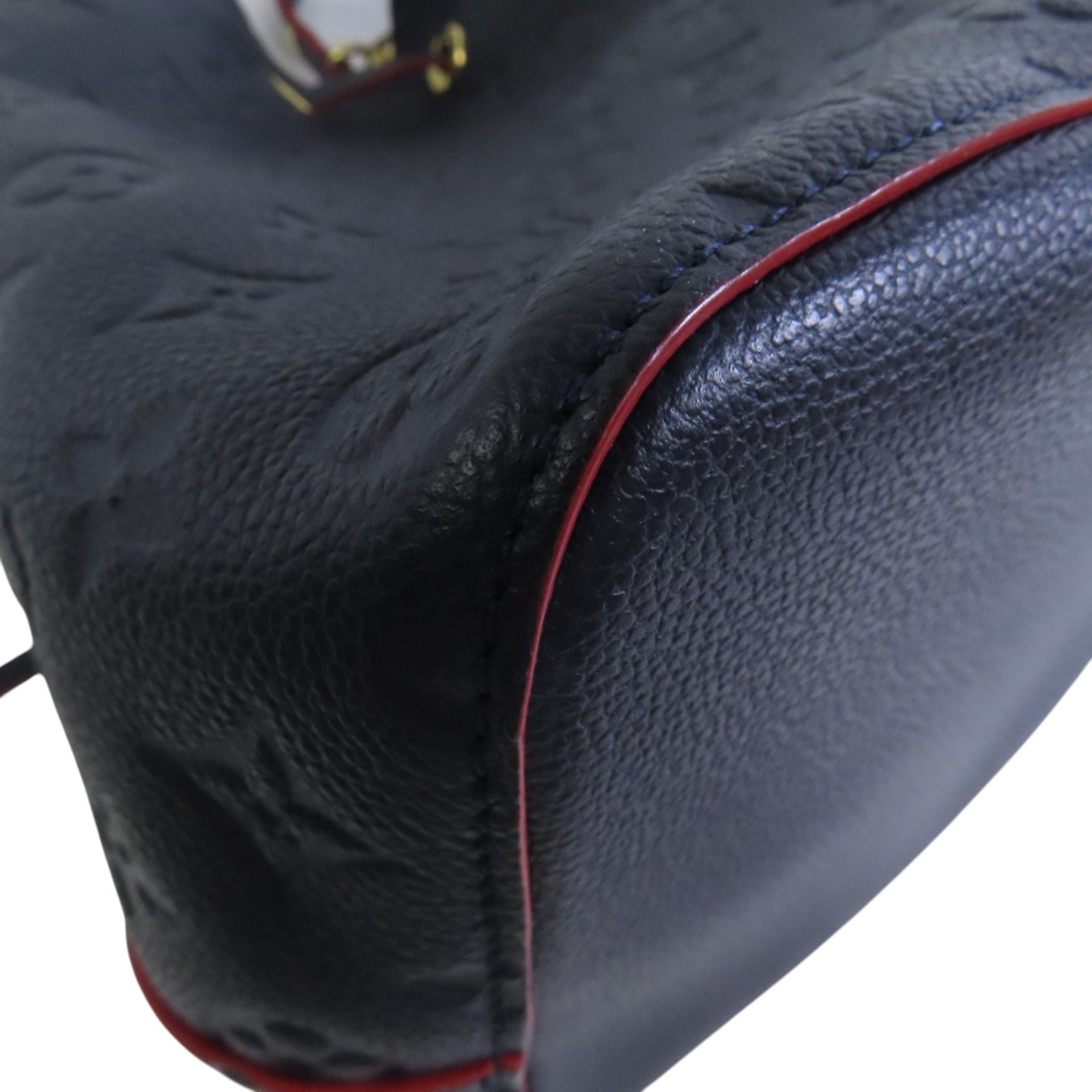 LOUIS VUITTON Monogram Empreinte Neo Noe MM金扣手挽肩背兩用袋