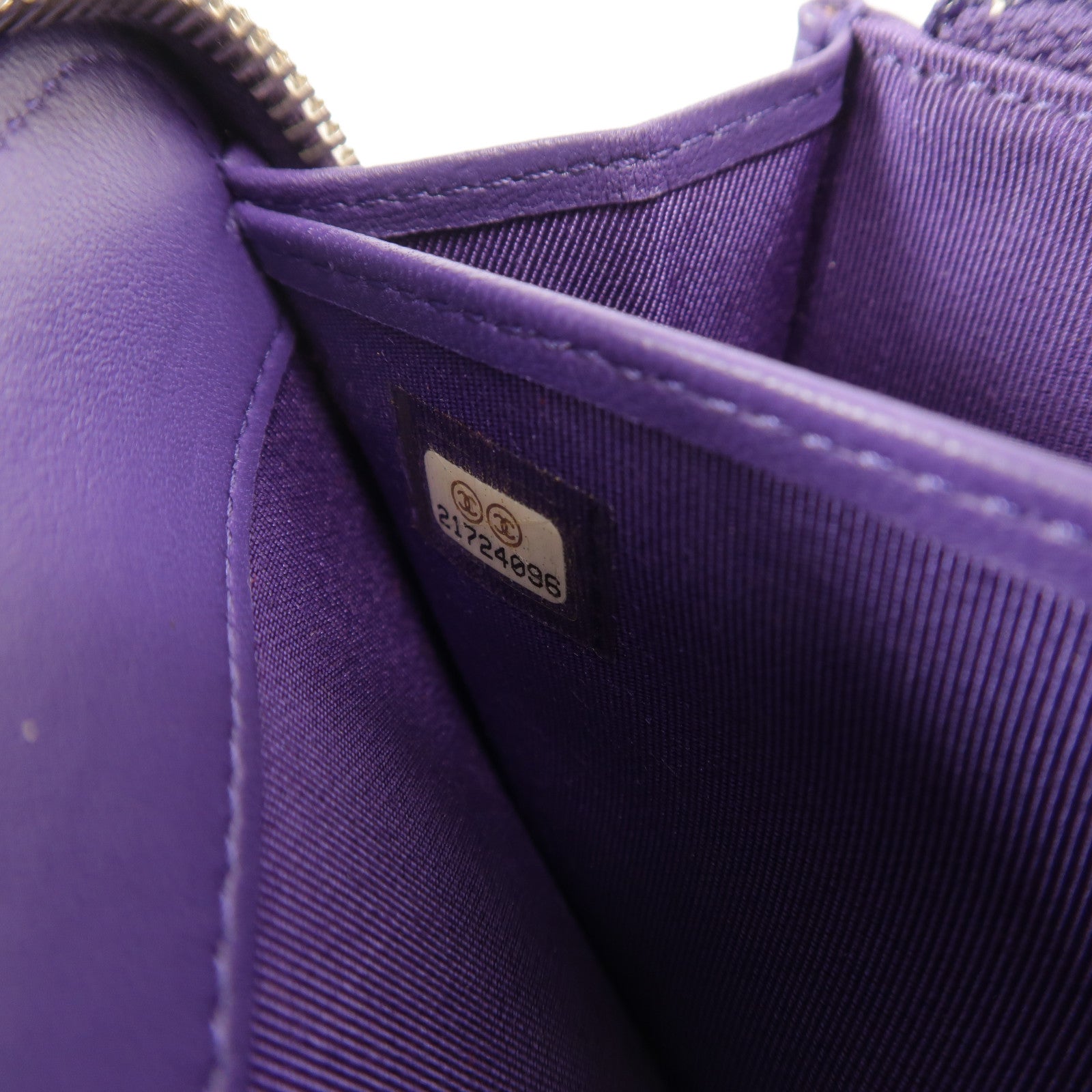 CHANEL 羊皮皮革Classic Long Zipped Wallet長錢包